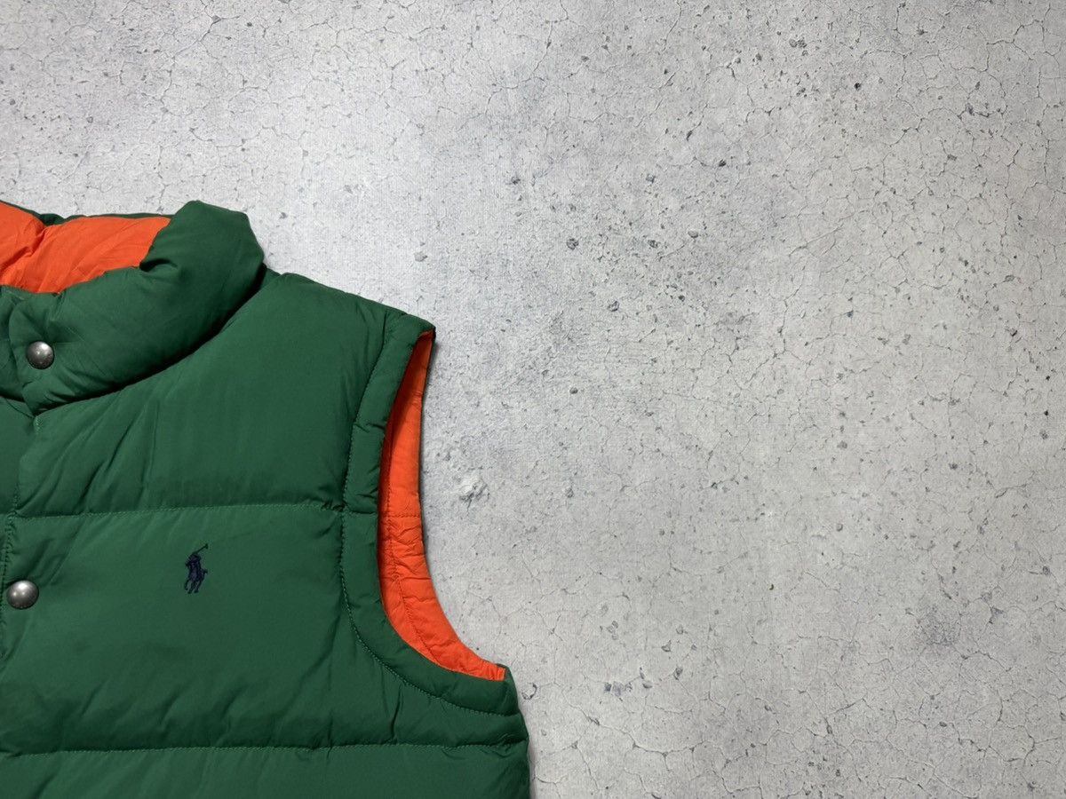 Polo Ralph Lauren Polo Ralph Lauren Vintage Down Puffer Vest Reversible Size US M / EU 48-50 / 2 - 2 Thumbnail