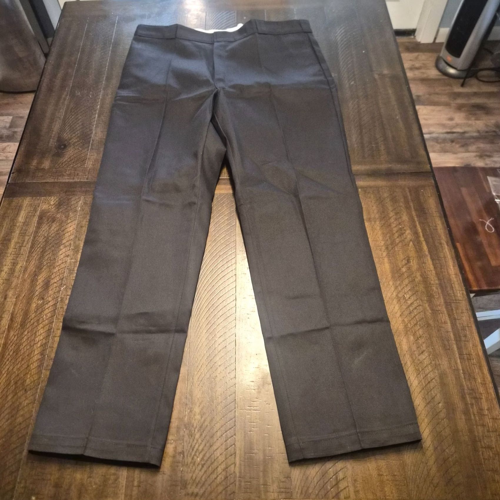 Dickies Dickies Original Fit 874 Men's Work Pants 42x34 Black Workwear NWT G073 Dickies 874 Pants Men's Straight Leg Flat Front Zip Closure Size US 42 / EU 58 - 2 Thumbnail