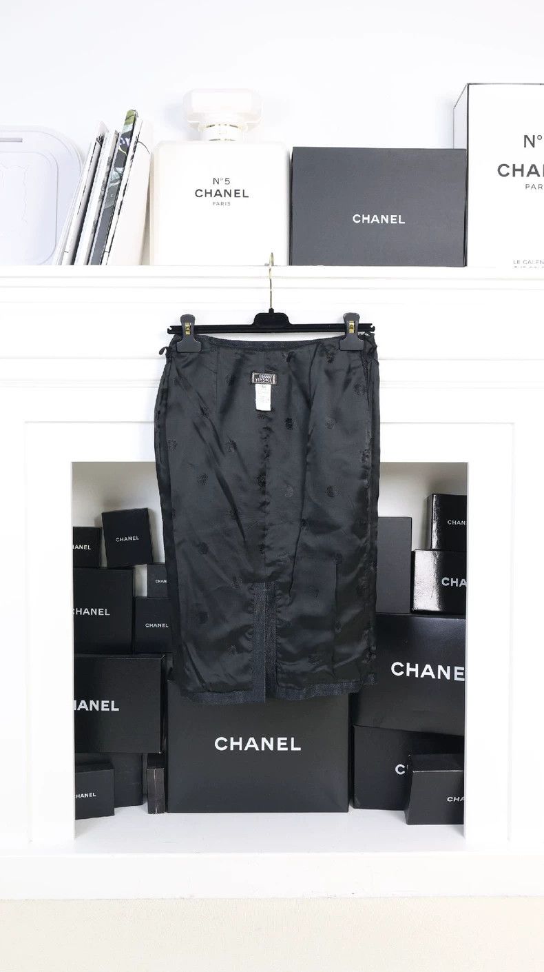 Versace Versace Linen two-pocket suit skirt set Size S / US 4 / IT 40 - 8 Thumbnail