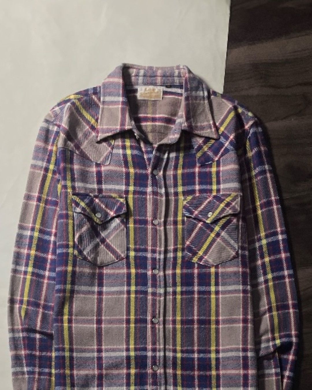 Lee Heavy Flannel Shirt Western Double Pocket LEE Size M Size US M / EU 48-50 / 2 - 2 Thumbnail
