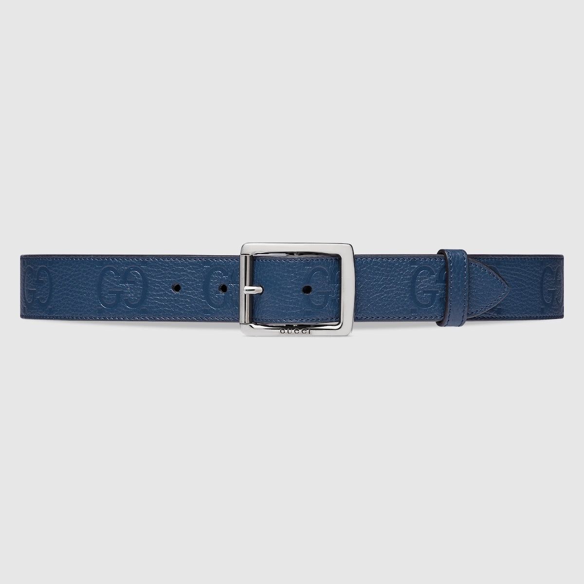 Gucci Gucci Jumbo GG Rubber Effect Leather Belt SIZE 85 Size ONE SIZE - 1 Thumbnail