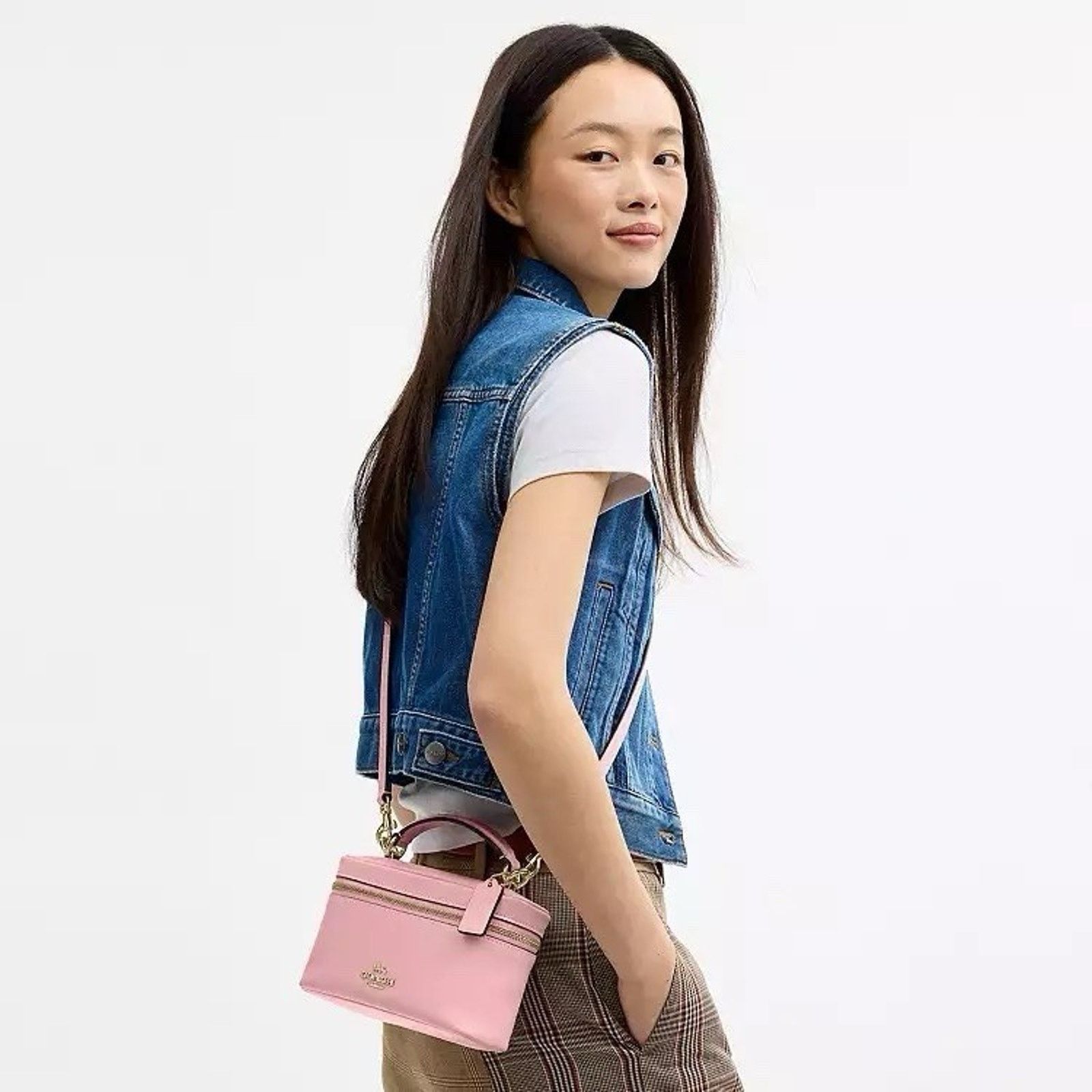 Coach NWT Coach Rainer Crossbody Bag 18 CEO24 Soft Pink leather Size ONE SIZE - 7 Thumbnail