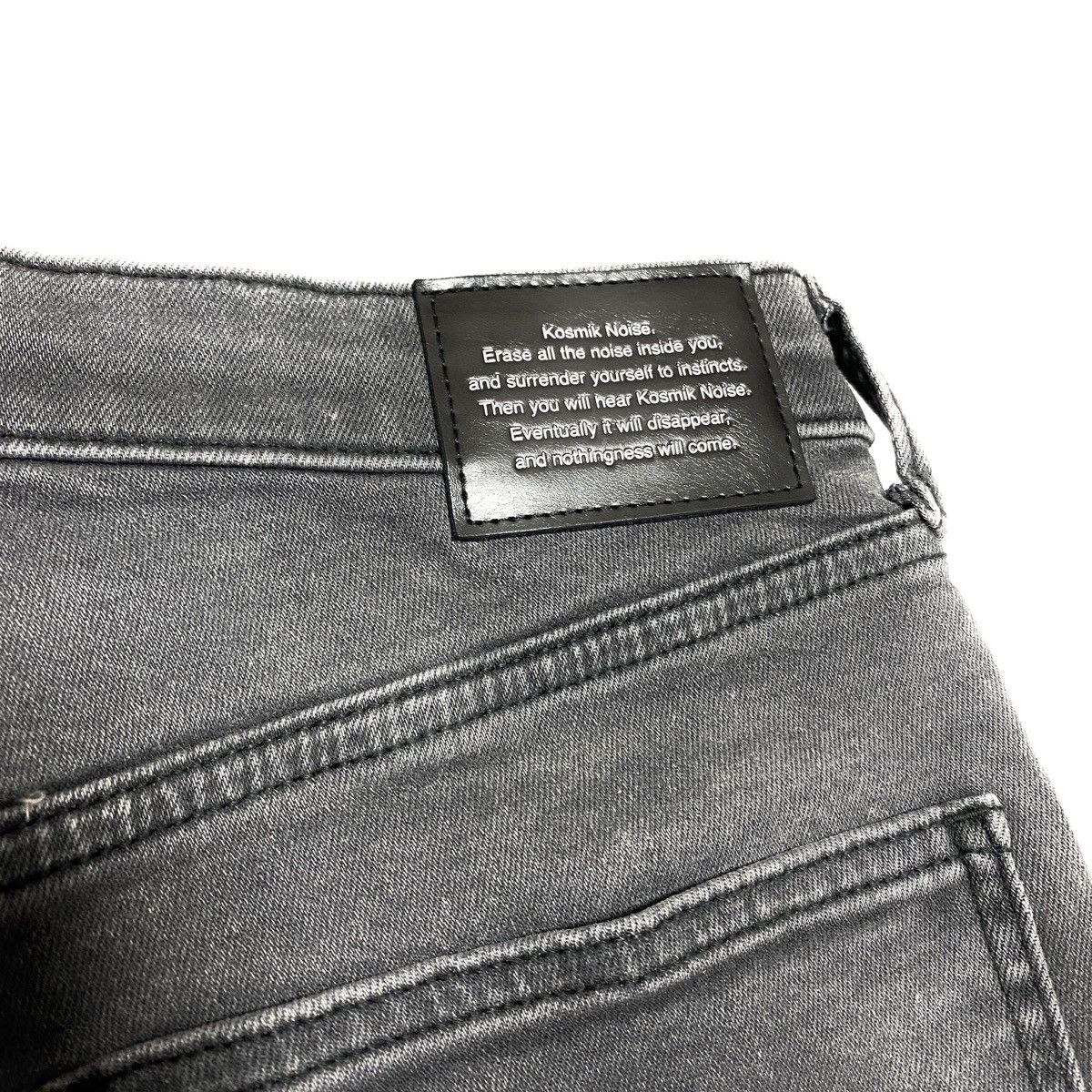 Japanese Brand × Jun Takahashi × Undercover Undercover × GU Slim Damage Jeans Gray Size S Size US 30 / EU 46 - 8 Thumbnail