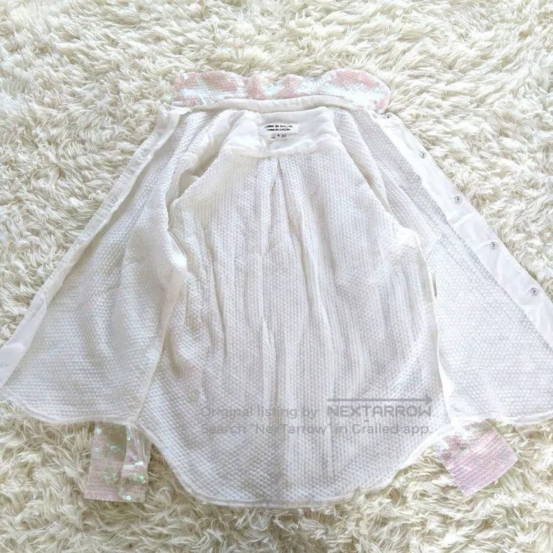 Comme des Garcons Comme Des Garcons Fully sequined round-neck shirt Size S / US 4 / IT 40 - 7 Thumbnail
