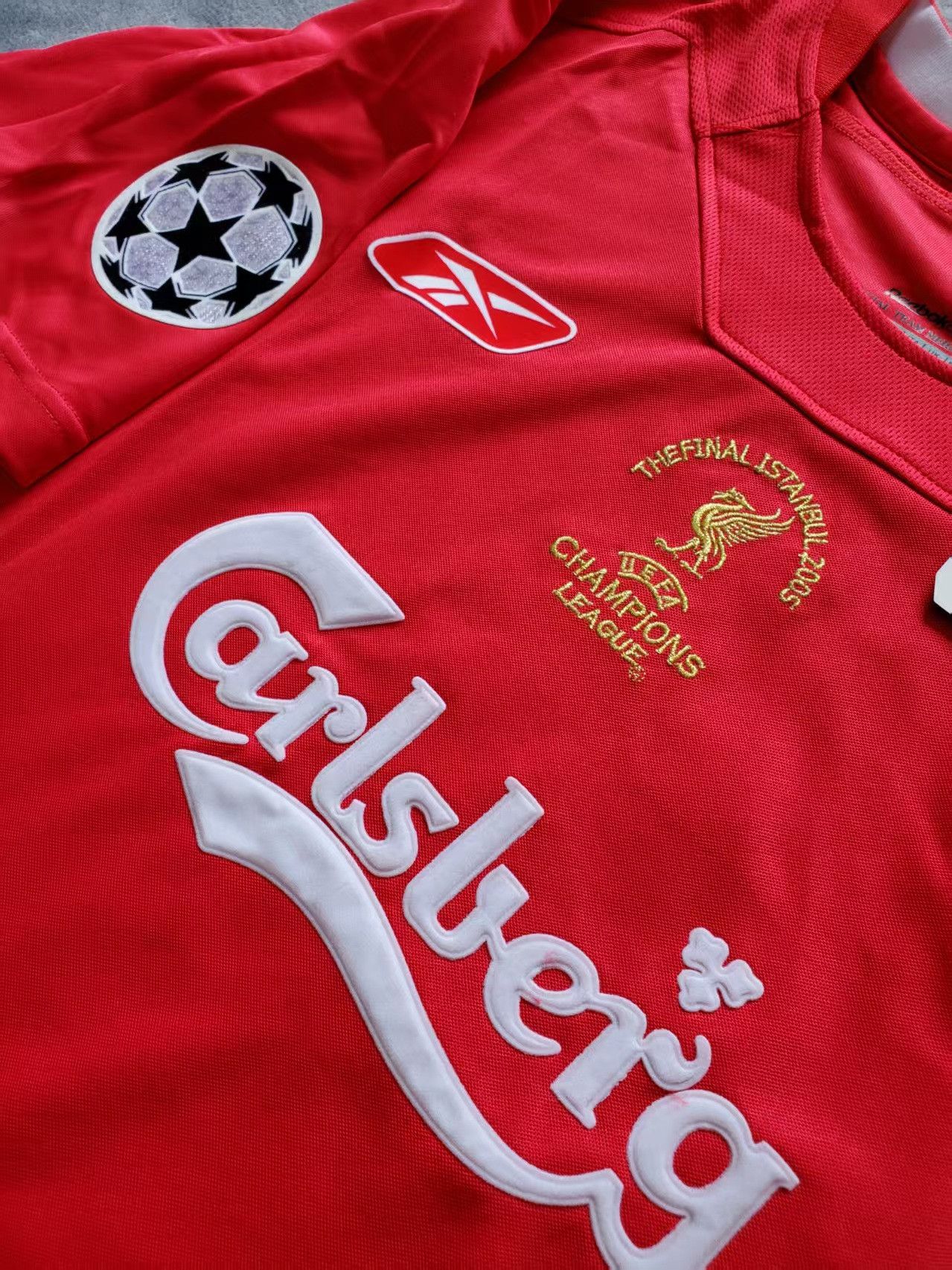 2005 Liverpool #8 Steven Gerrard Jersey