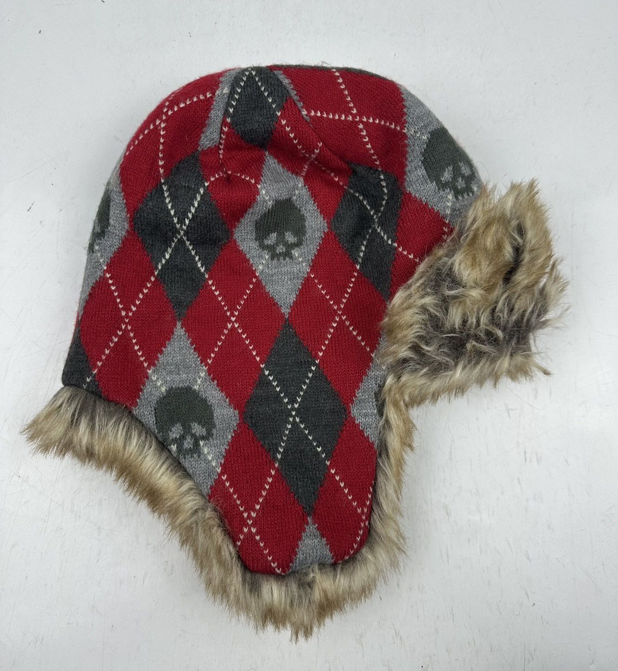 Seditionaries SKULLS TRAPPER HAT - TC 7 Size ONE SIZE - 3 Thumbnail
