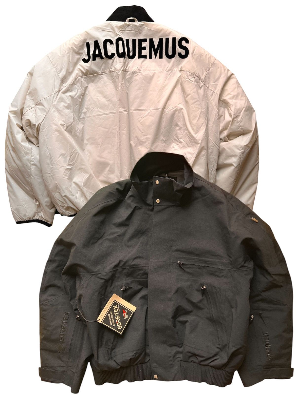 Jacquemus × Nike M Nike x Jacquemus GORE-TEX Jacket 2-in-1 Black bomber shell Size US M / EU 48-50 / 2 - 1 Thumbnail