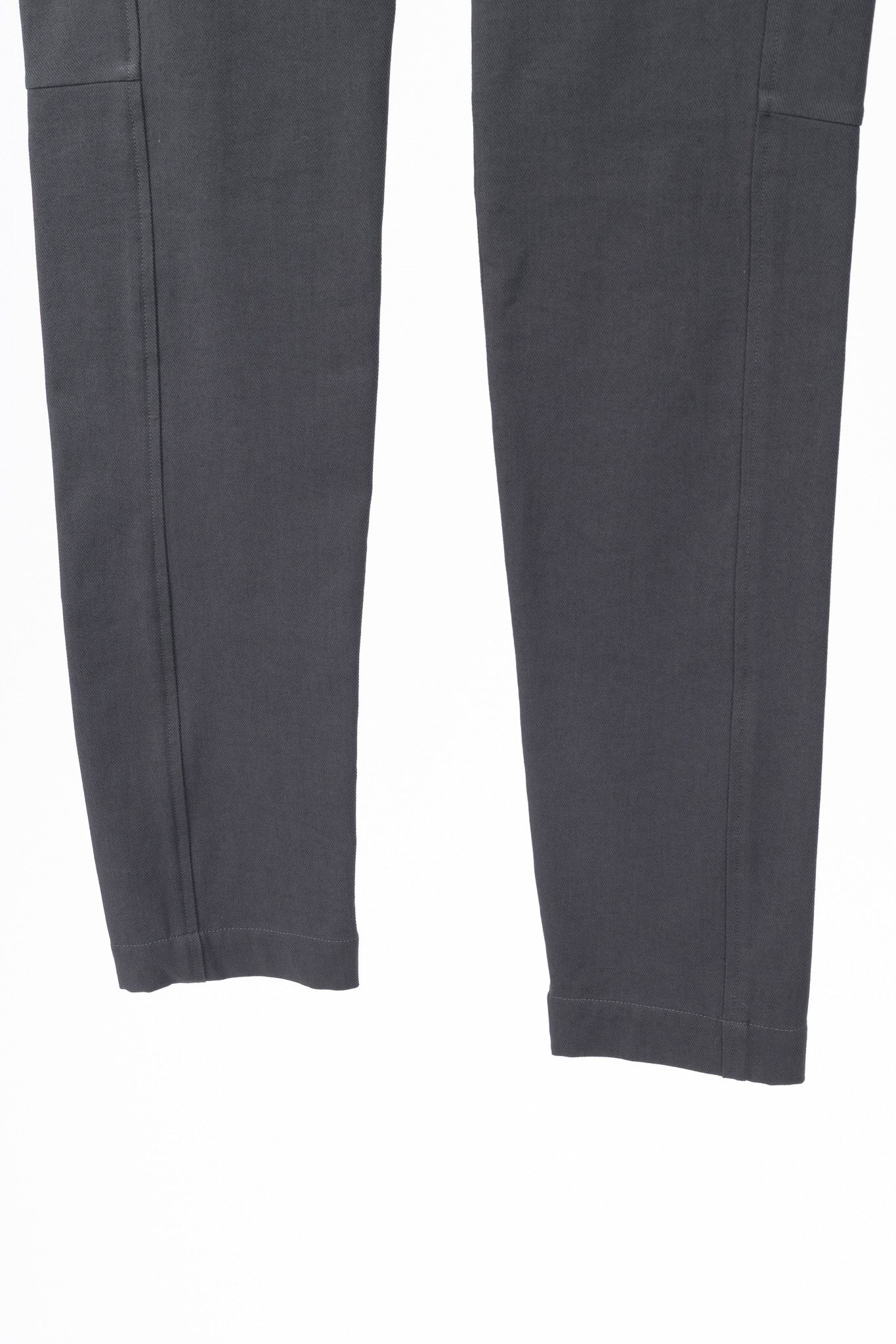 Brunello Cucinelli Brunello Cucinelli AW/15 Dark Grey Cotton-Twill Leggings Size 27" / US 4 / IT 40 - 5 Thumbnail