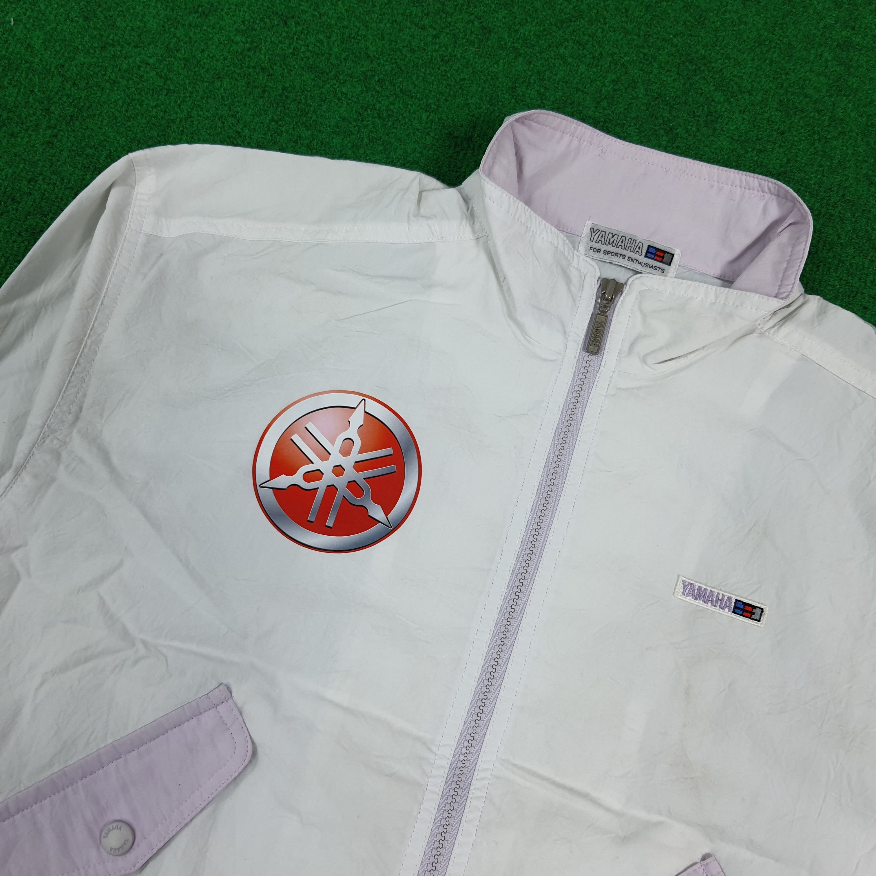 Yamaha Vintage YAMAHA Racing Custom Logo Light Thin Jacket C281N3 Size US M / EU 48-50 / 2 - 4 Thumbnail