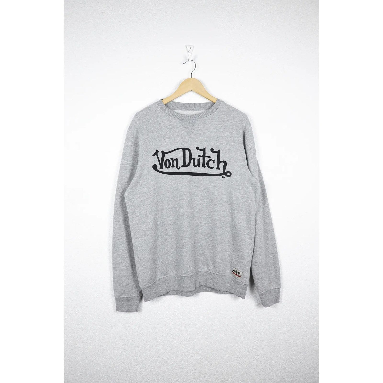 Von Dutch Vintage Von Dutch Logo Crew Sweatshirt Y2K 2000s Size US L / EU 52-54 / 3 - 1 Thumbnail