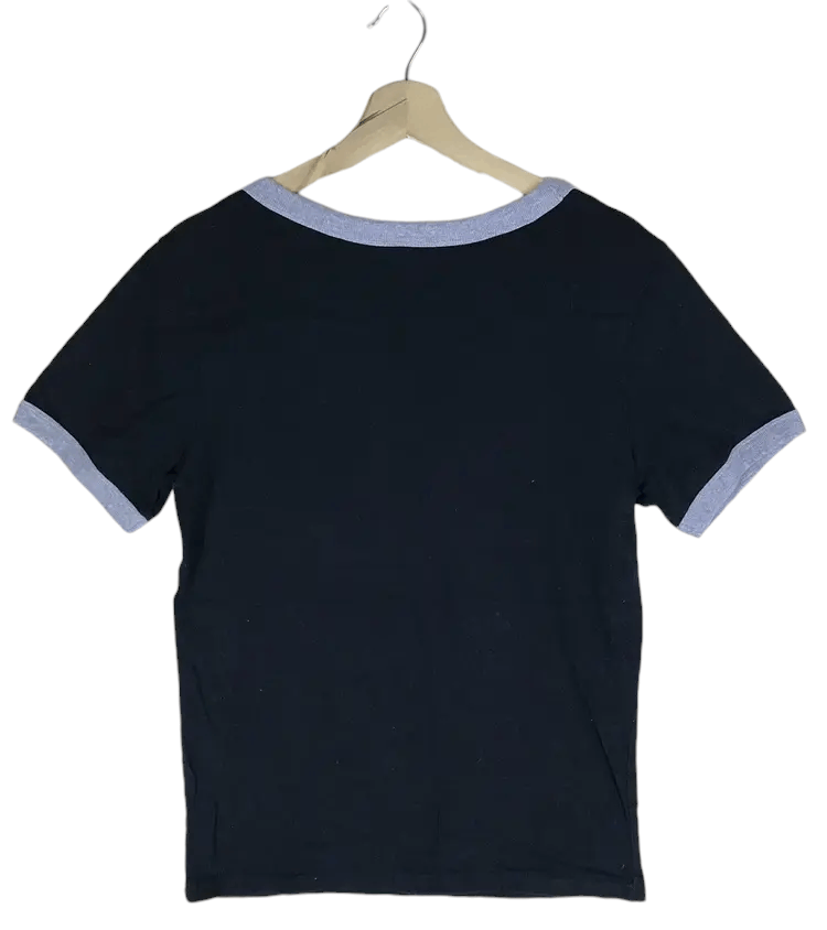 Disney Disney Mickey Mouse Ringer Tshirts Size L / US 10 / IT 46 - 2 Thumbnail