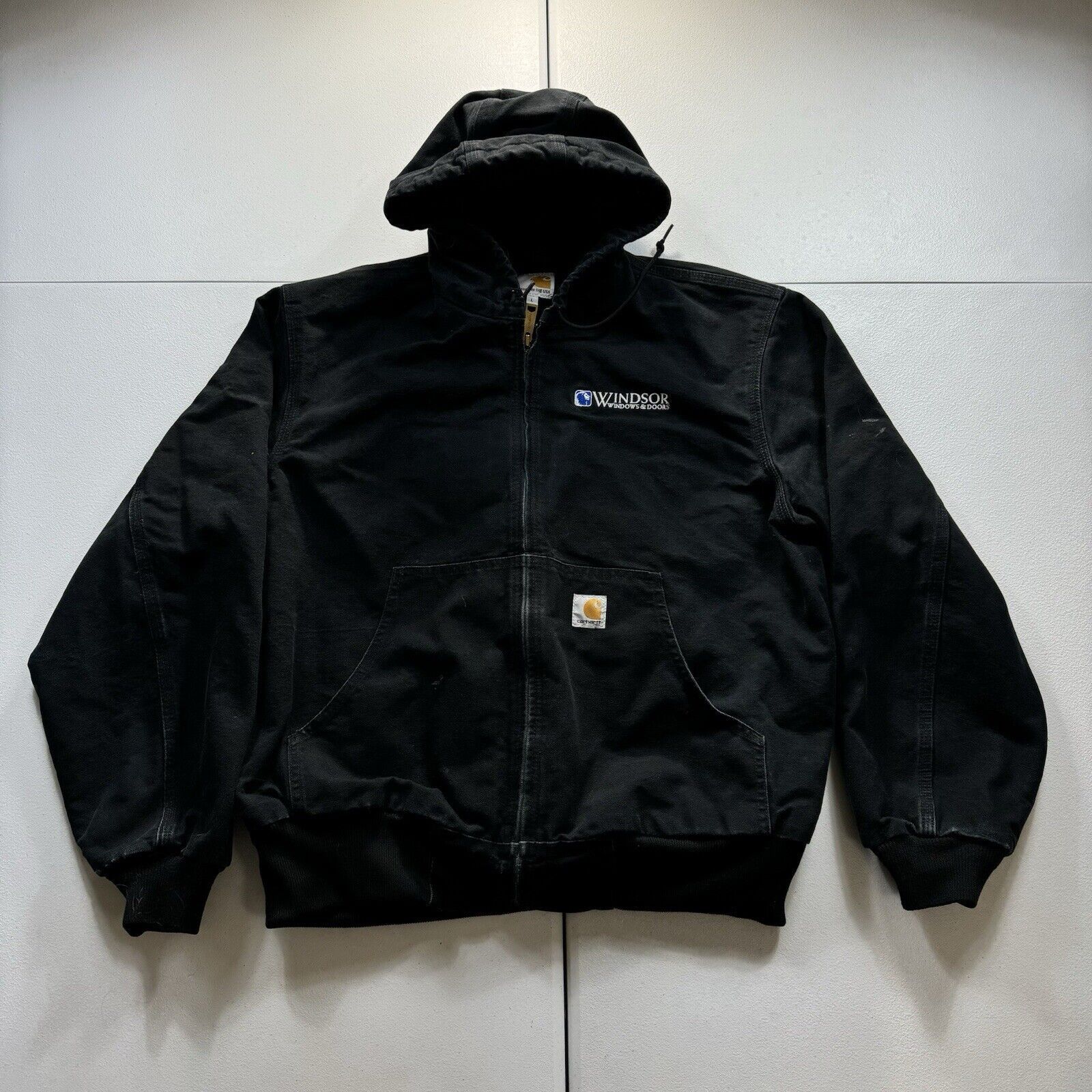 Carhartt Vintage Carhartt Canvas Jacket Men’s Large Black J131 BLK Size US L / EU 52-54 / 3 - 1 Thumbnail