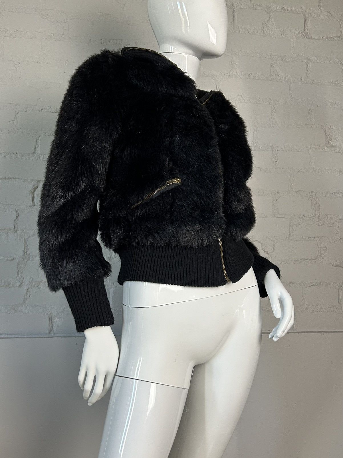 Vintage Insane vintage faux fur jacket Size S / US 4 / IT 40 - 8 Thumbnail