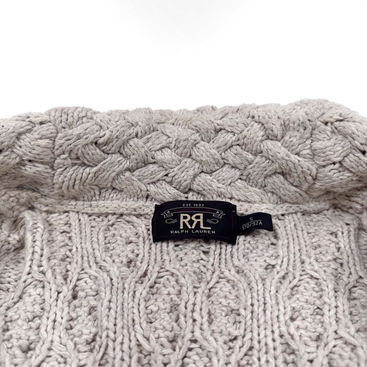 RRL Ralph Lauren RRL cotton-linen shawl collar cardigan size S Size US XXS / EU 40 - 3 Thumbnail