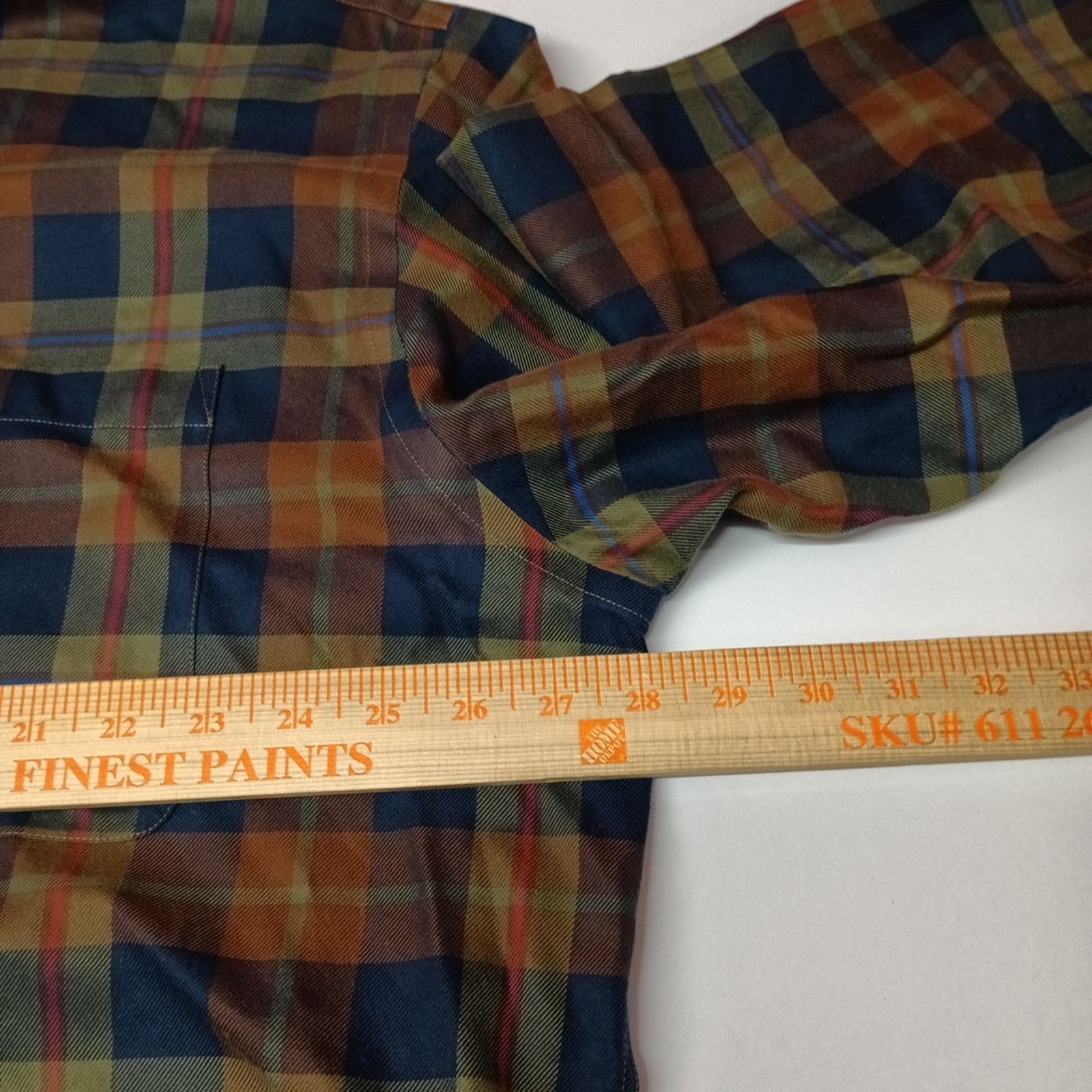 Orvis Orvis Plaid Shirt Men's Size 2XL Brown, Blue, Green Plaid Size US XXL / EU 58 / 5 - 5 Thumbnail