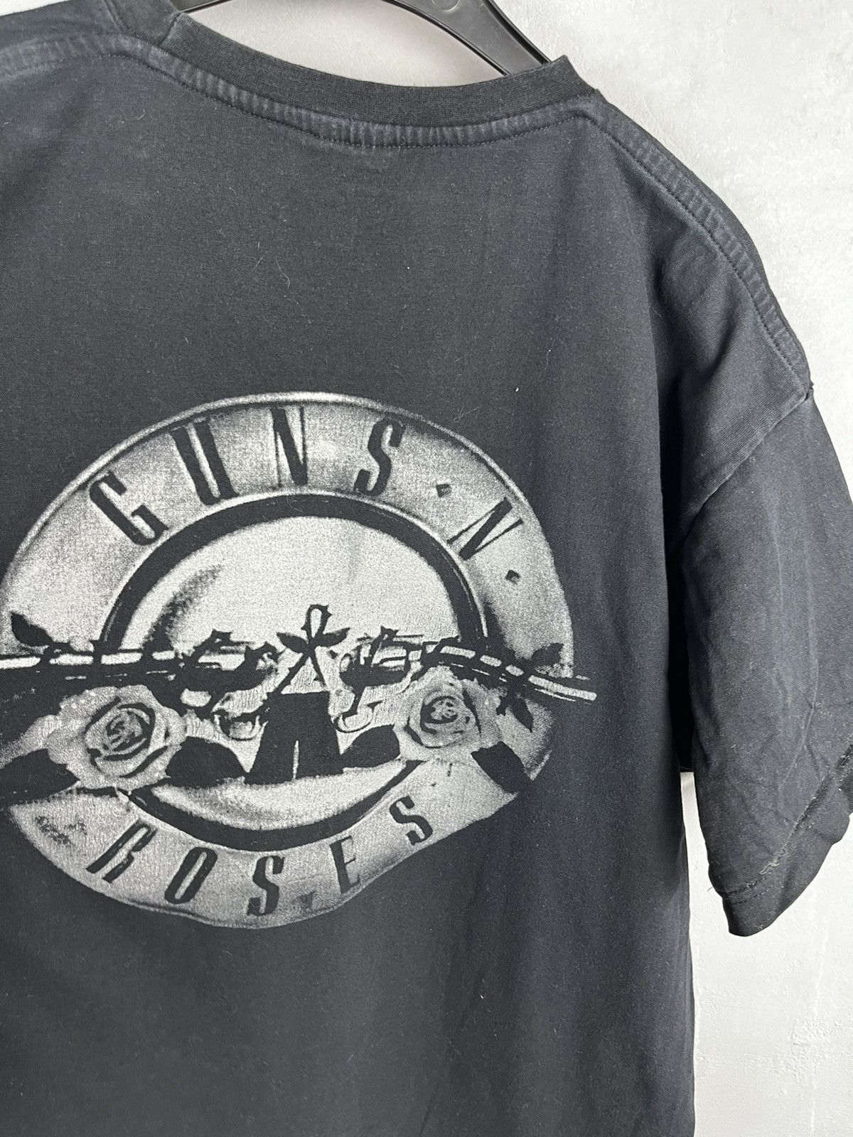 Band Tees × Guns N' Roses × Vintage Gun's n Roses Tee T Shirt Vintage Black Size US XL / EU 56 / 4 - 6 Thumbnail