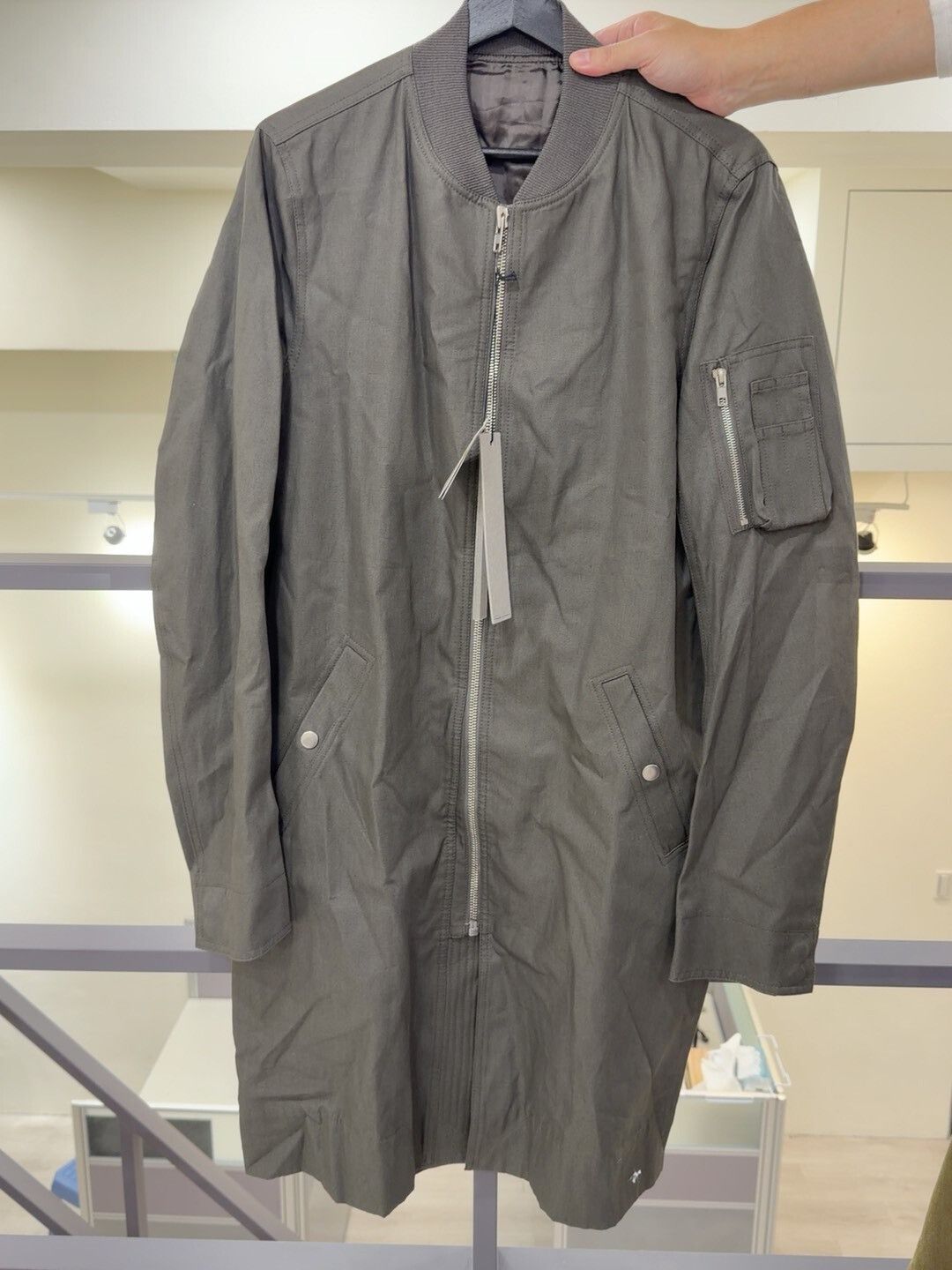 Rick Owens Rick Owens Cyclops Flight Jacket Size US M / EU 48-50 / 2 - 1 Thumbnail