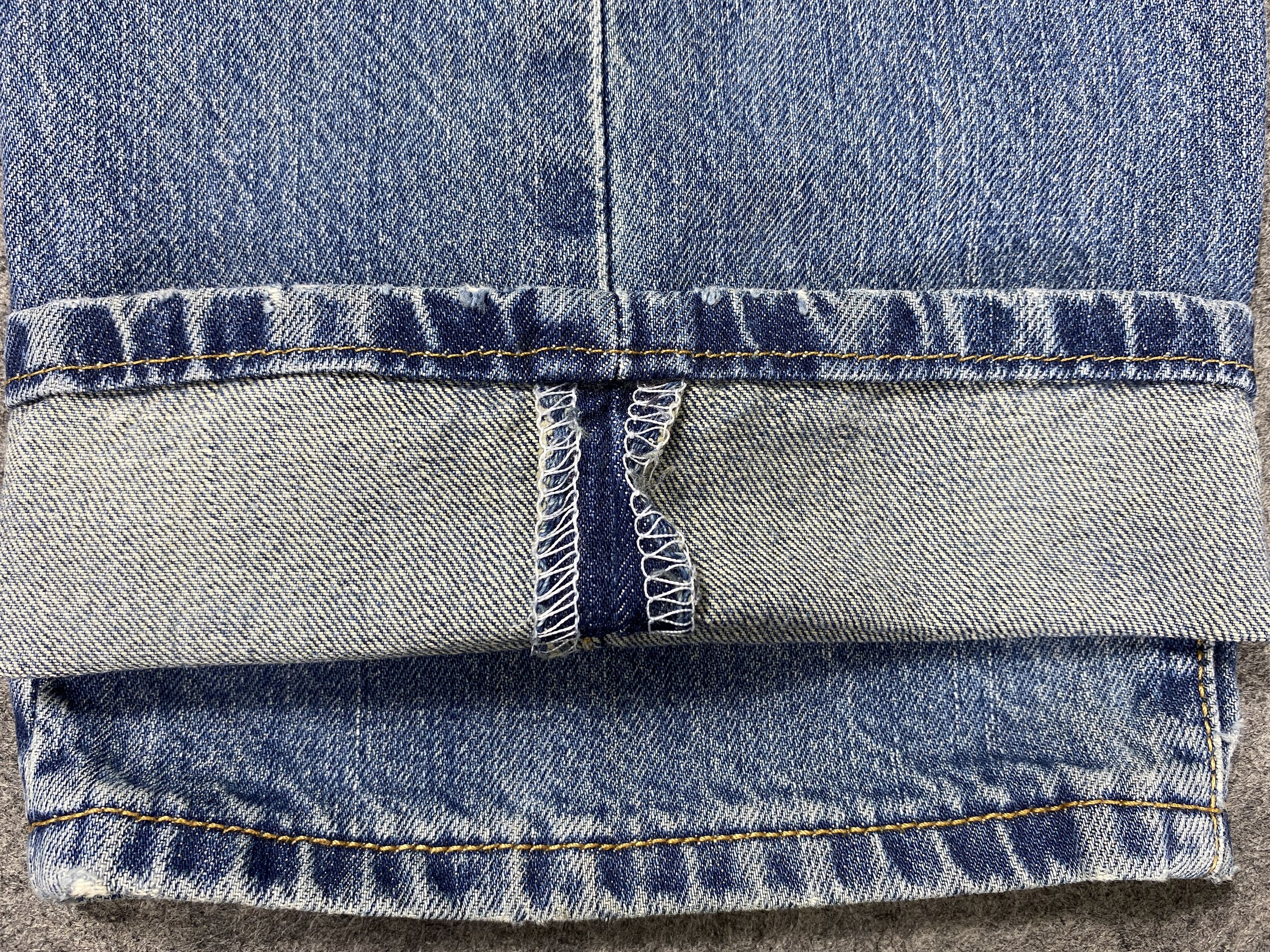 Japanese Brand Blue Wash Vintage Levi's 501 Jeans 34x32 Denim -JN2218 Size US 34 / EU 50 - 10 Thumbnail
