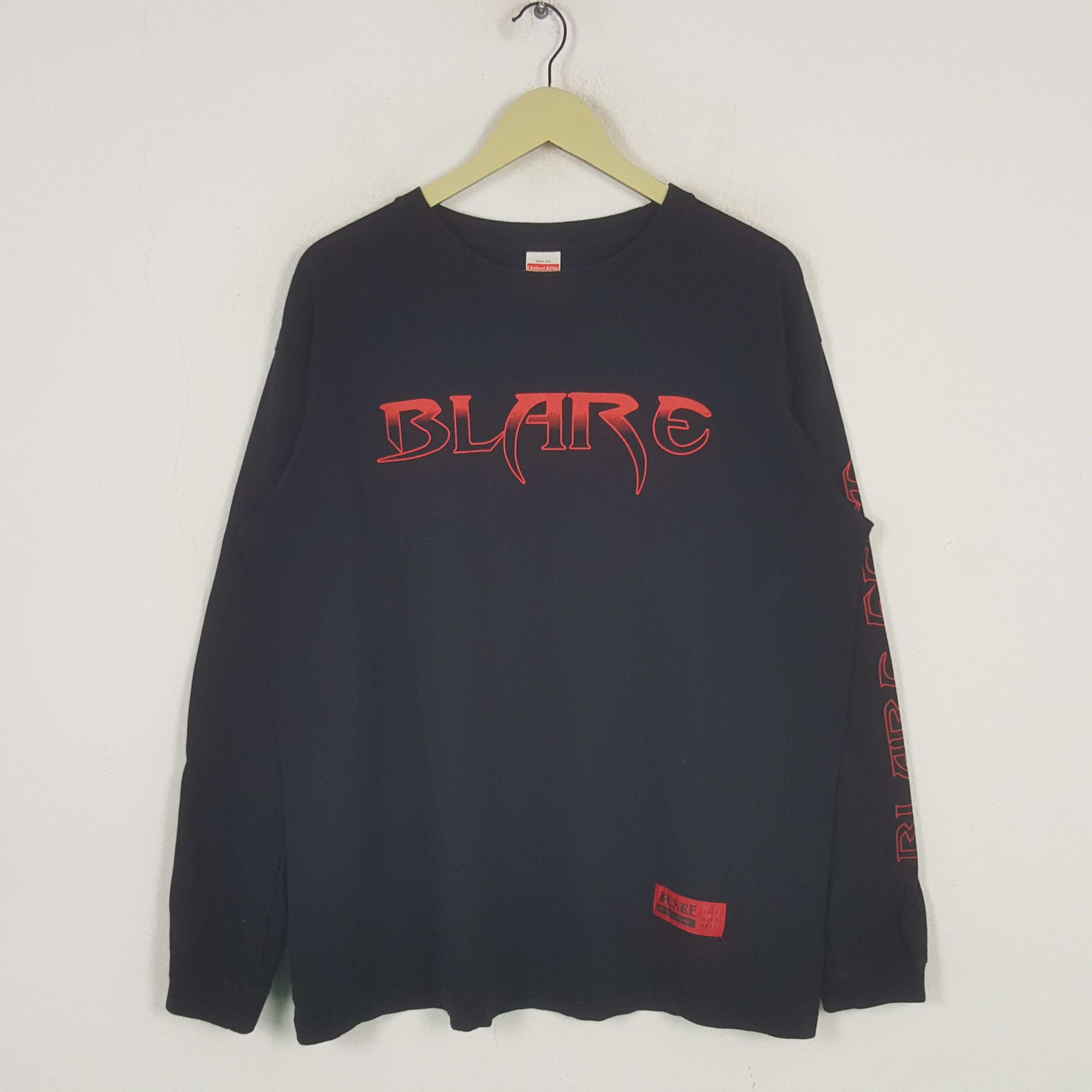 Band Tees Vintage Blare Fest American Rock Band Long Sleeve Tshirt Size US XL / EU 56 / 4 - 3 Thumbnail
