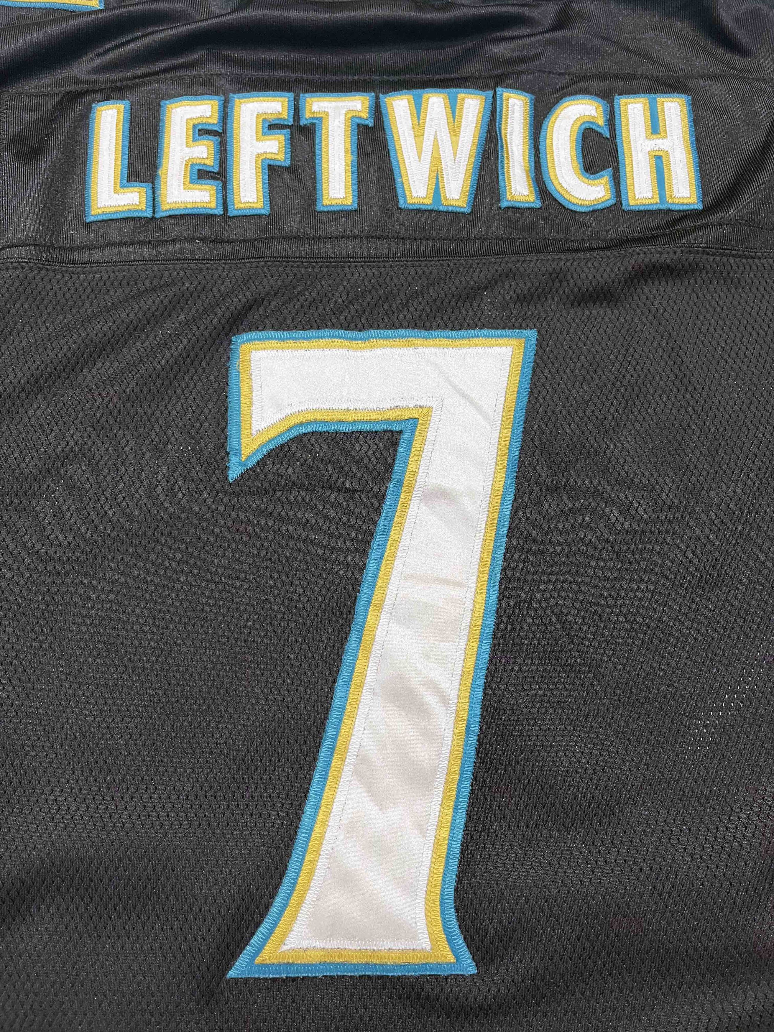 Reebok Reebok On Field NFL Jacksonville Jaguars LEFTWICH #7 Jersey Size US XL / EU 56 / 4 - 5 Thumbnail