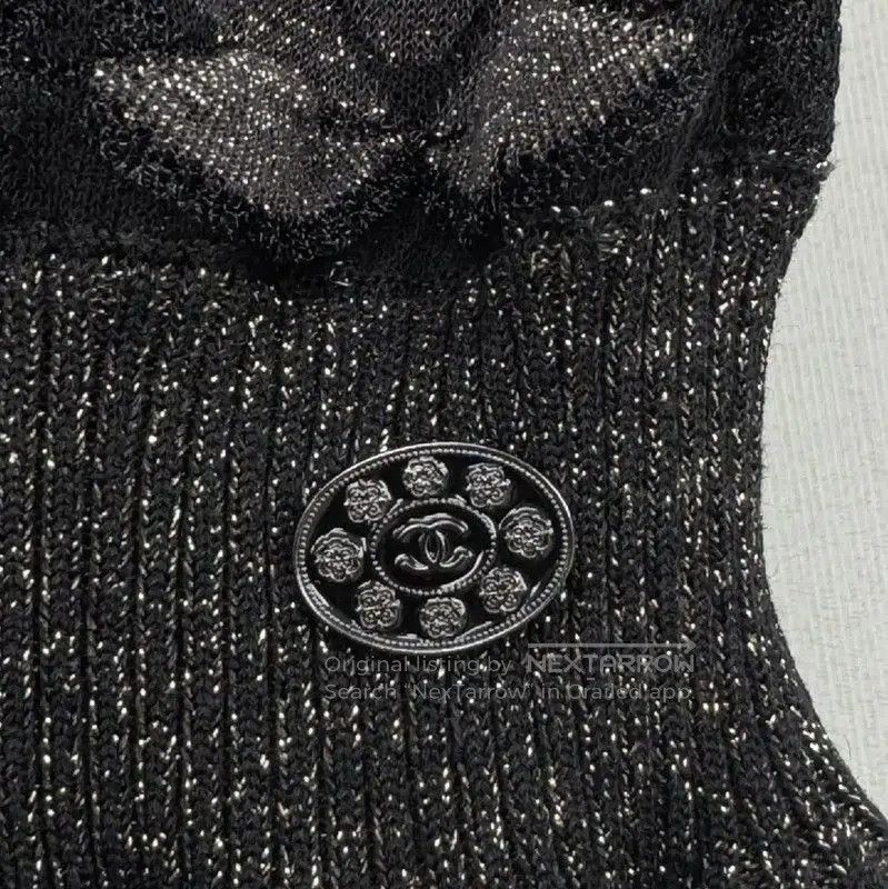 Chanel Chanel Black Short Sleeve Dress Size S . Size S / US 4 / IT 40 - 3 Thumbnail