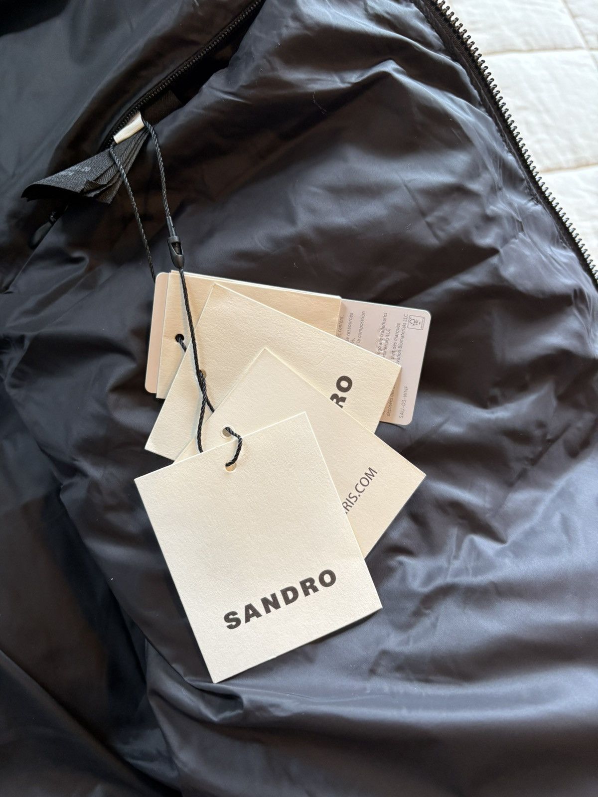 Sandro Sandro High-Neck Oversized Puffer Jacket Size US XS / EU 42 / 0 - 7 Thumbnail