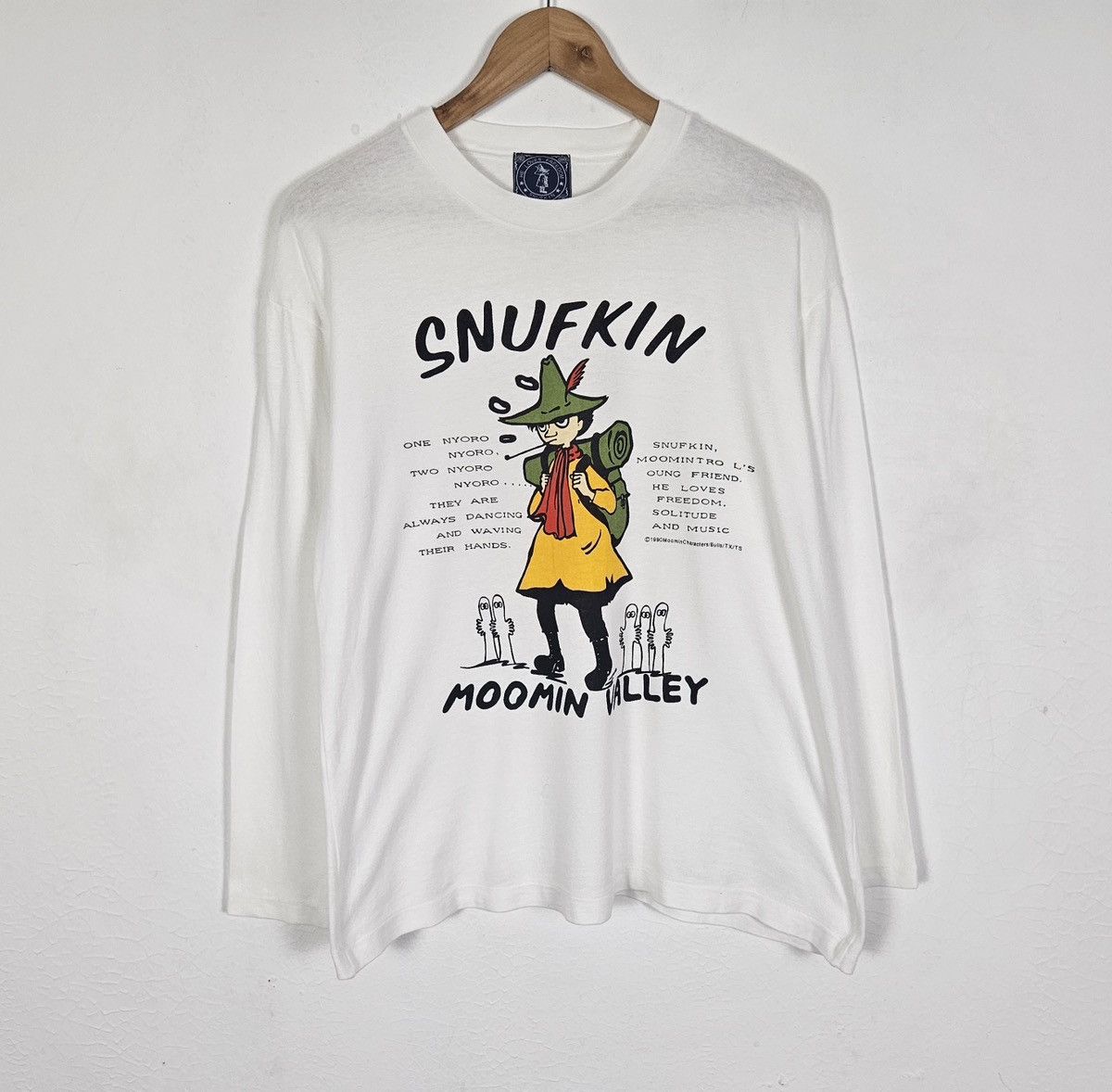 Cartoon Network Vintage Snufkin Moomin Characters Tee 90s shirt Size US L / EU 52-54 / 3 - 2 Thumbnail