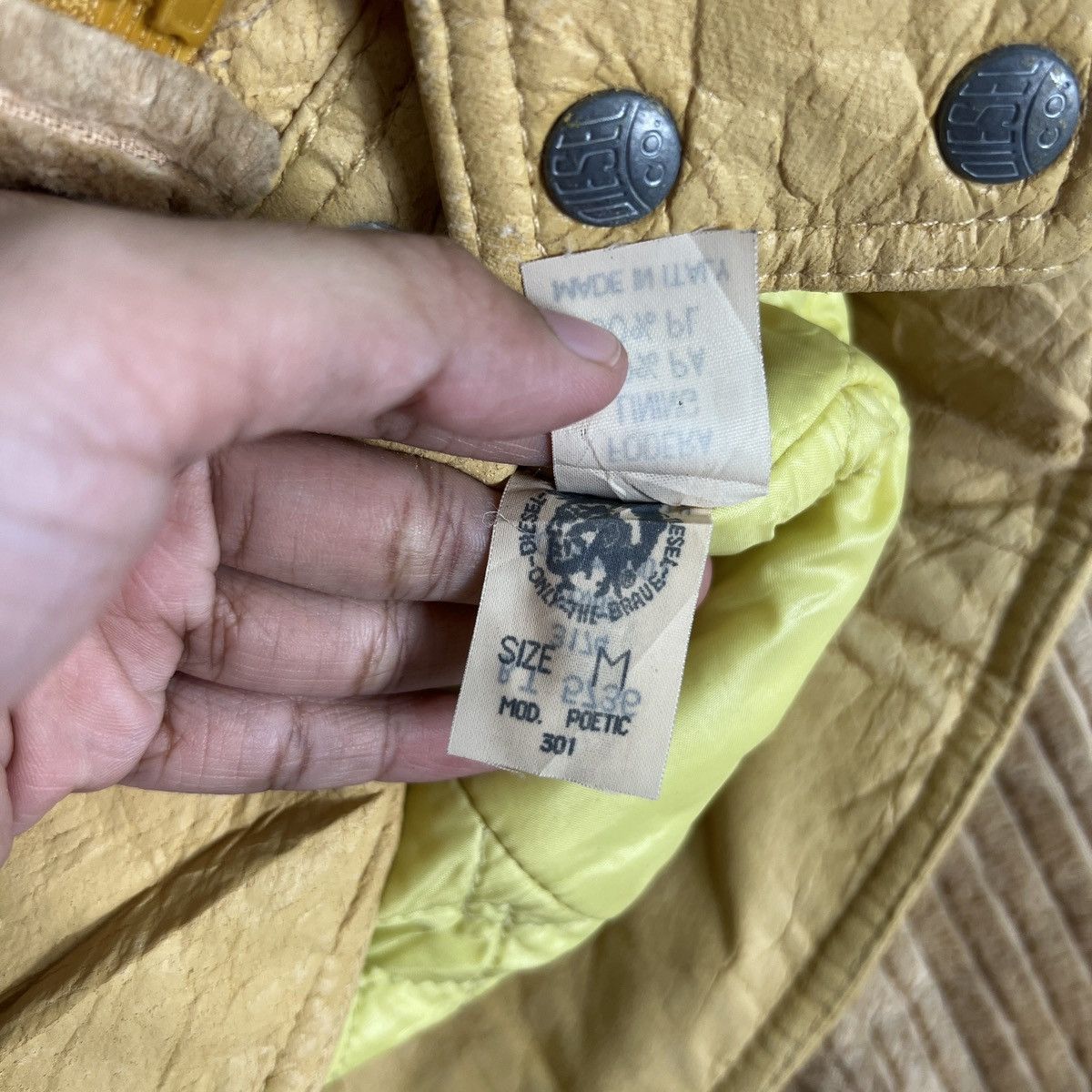 Diesel 🔥 90s DIESEL CORDUROY JACKET MADE IN ITALY Size M / US 6-8 / IT 42-44 - 14 Thumbnail