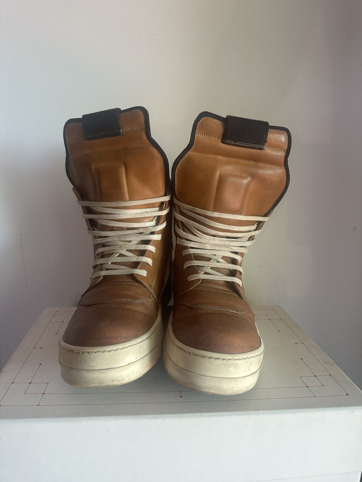 Rick Owens Rick owens SS16 Caramel Geobaskets Size US 10 / EU 43 - 1 Thumbnail