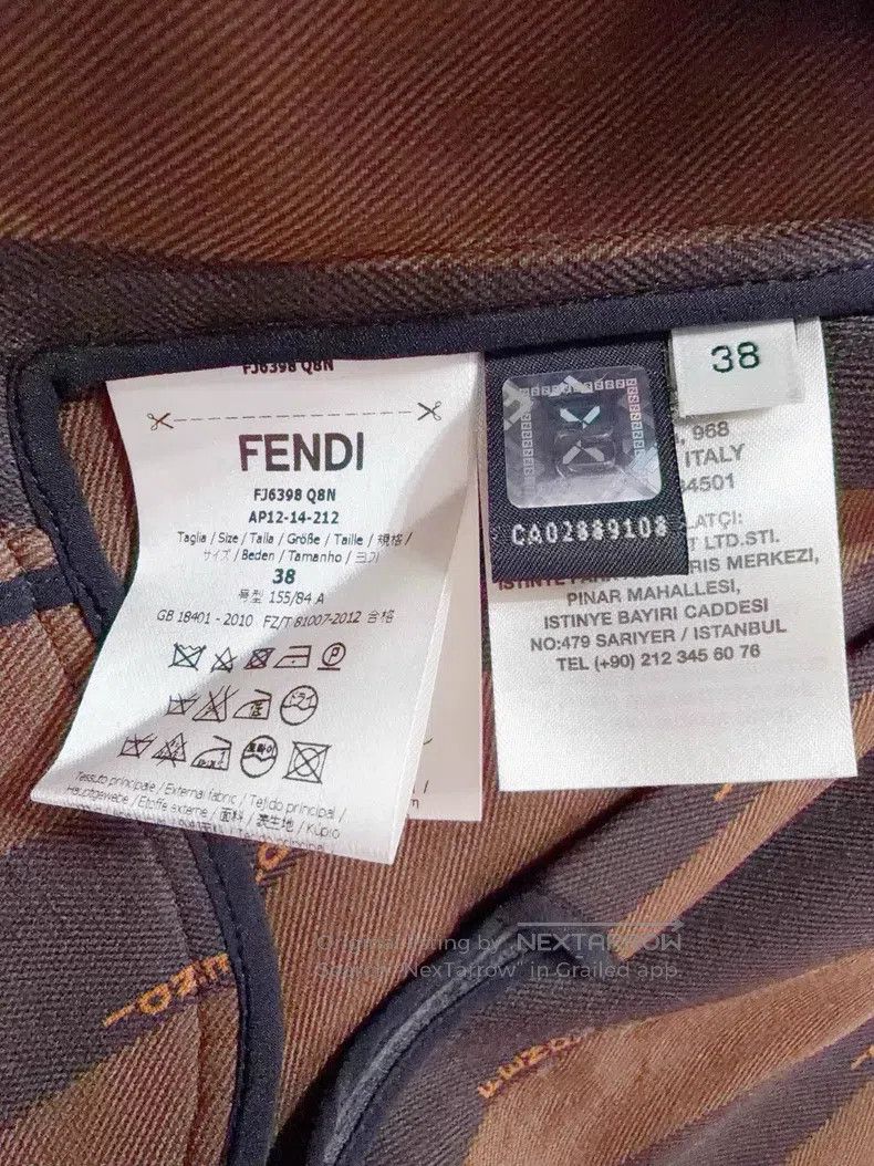 Fendi Fendi Grey coat Size XS / US 0-2 / IT 36-38 - 5 Thumbnail