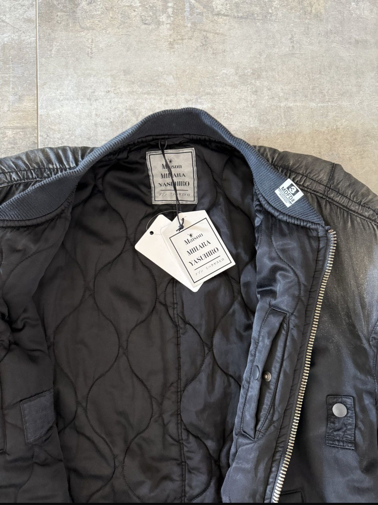 Maison MIHARA YASUHIRO Maison Mihara Yasuhiro bomber denim Size US L / EU 52-54 / 3 - 5 Thumbnail