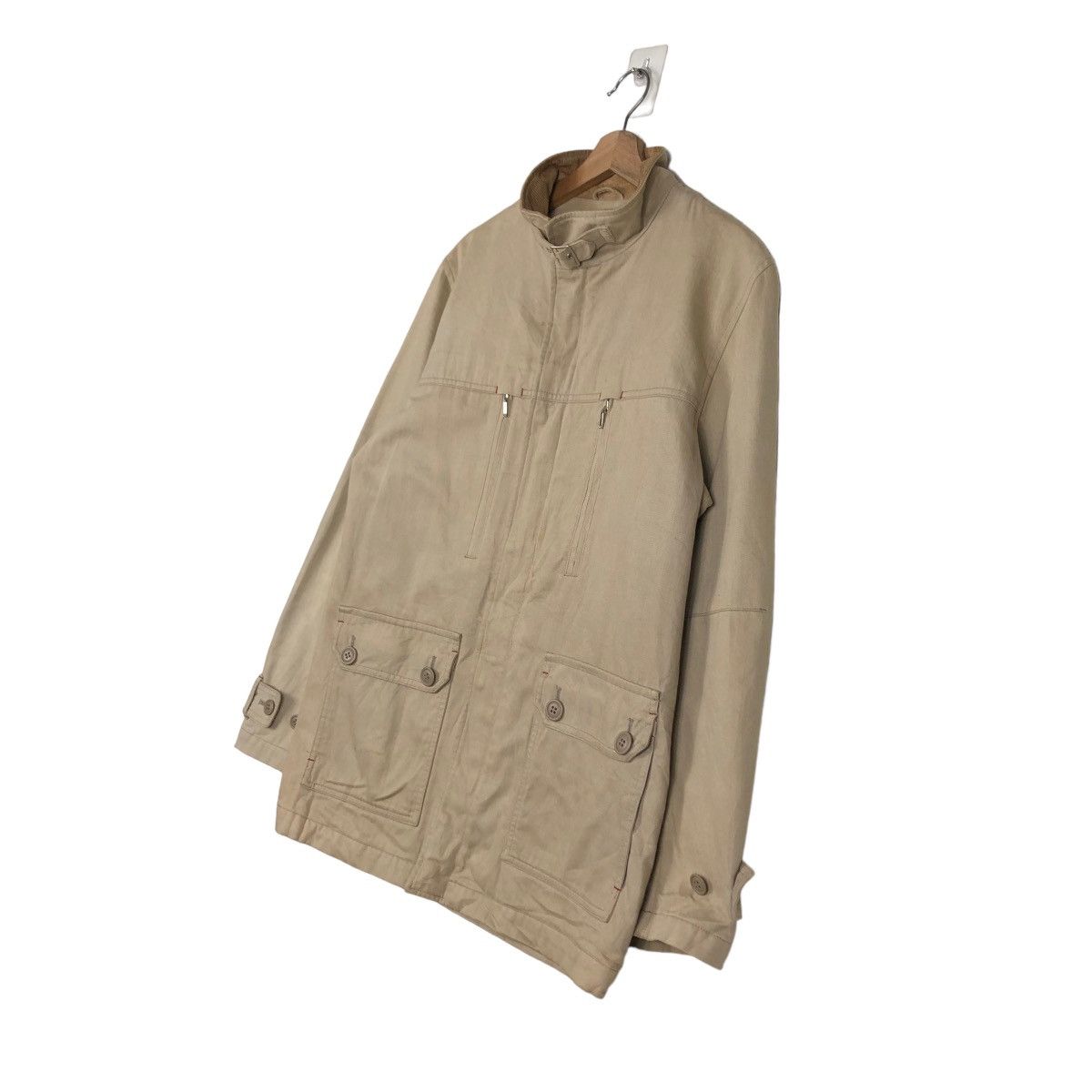 Japanese Brand × Vintage 📌VINTAGE DUCK CANVAS CHORE JACKET IXI:Z ISSEY MIYAKE Size US L / EU 52-54 / 3 - 3 Thumbnail