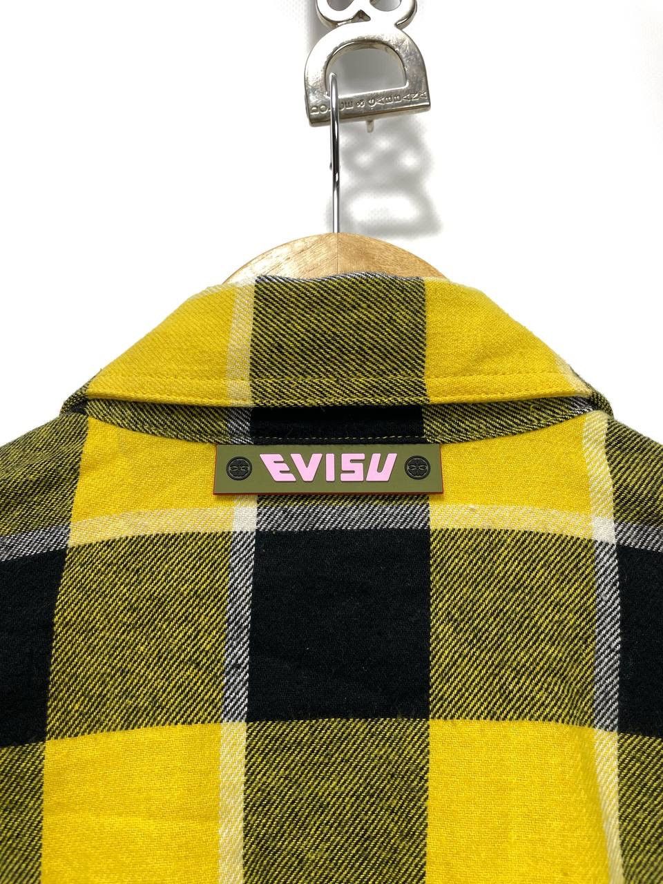 Evisu Evisu x Sfera Ebbasta Oversized Check Shirt – Size M Size US M / EU 48-50 / 2 - 16 Thumbnail