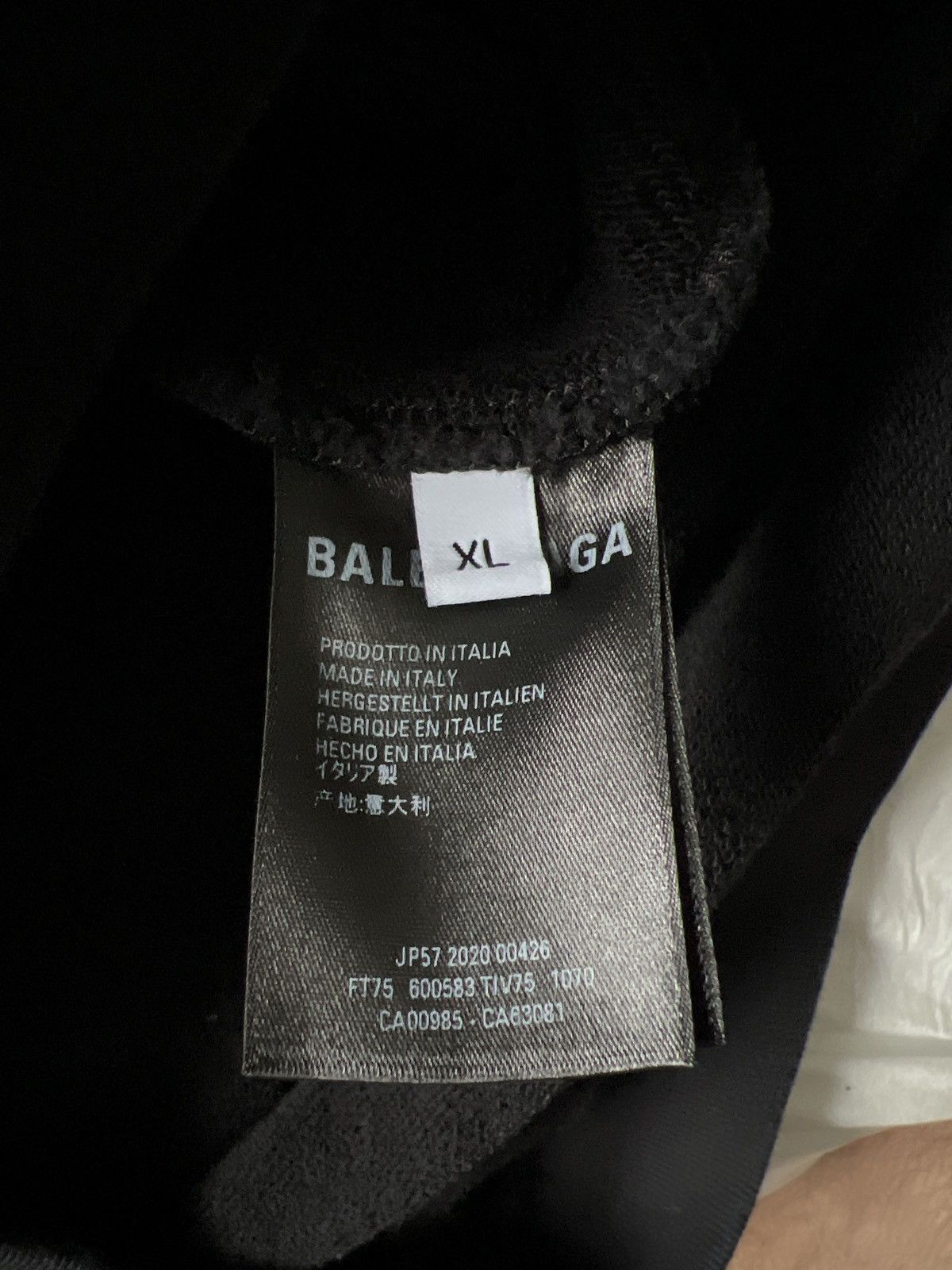 Balenciaga Balenciaga Crew Hoodie Size US XL / EU 56 / 4 - 4 Thumbnail