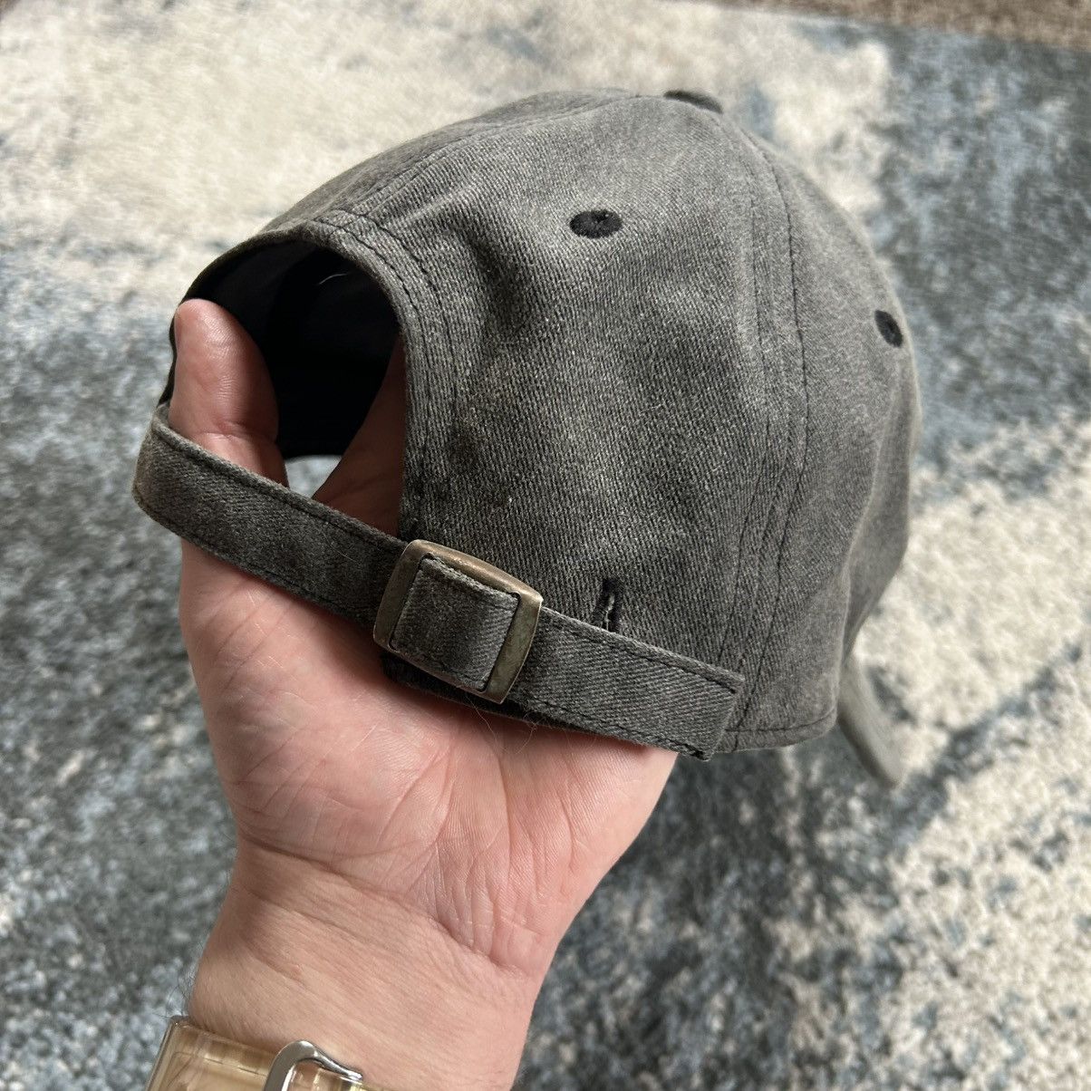 Gnarcotic × Vintage GNARCOTiC ATLANTA DiSTRESSED UNSTRUCTURED DAD CAP HAT Size ONE SIZE - 4 Thumbnail