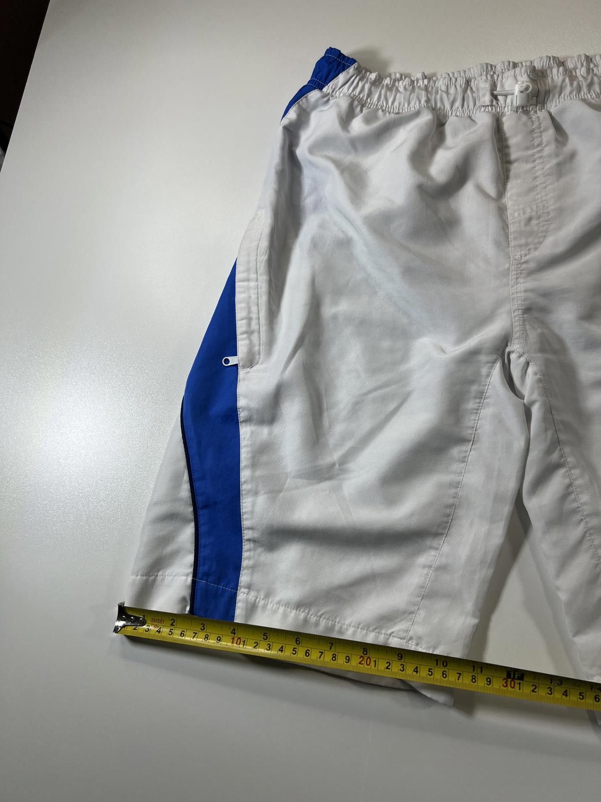 Nike Vintage Nike Men's White and Blue Athletic Shorts Size S Size US 30 / EU 46 - 8 Thumbnail