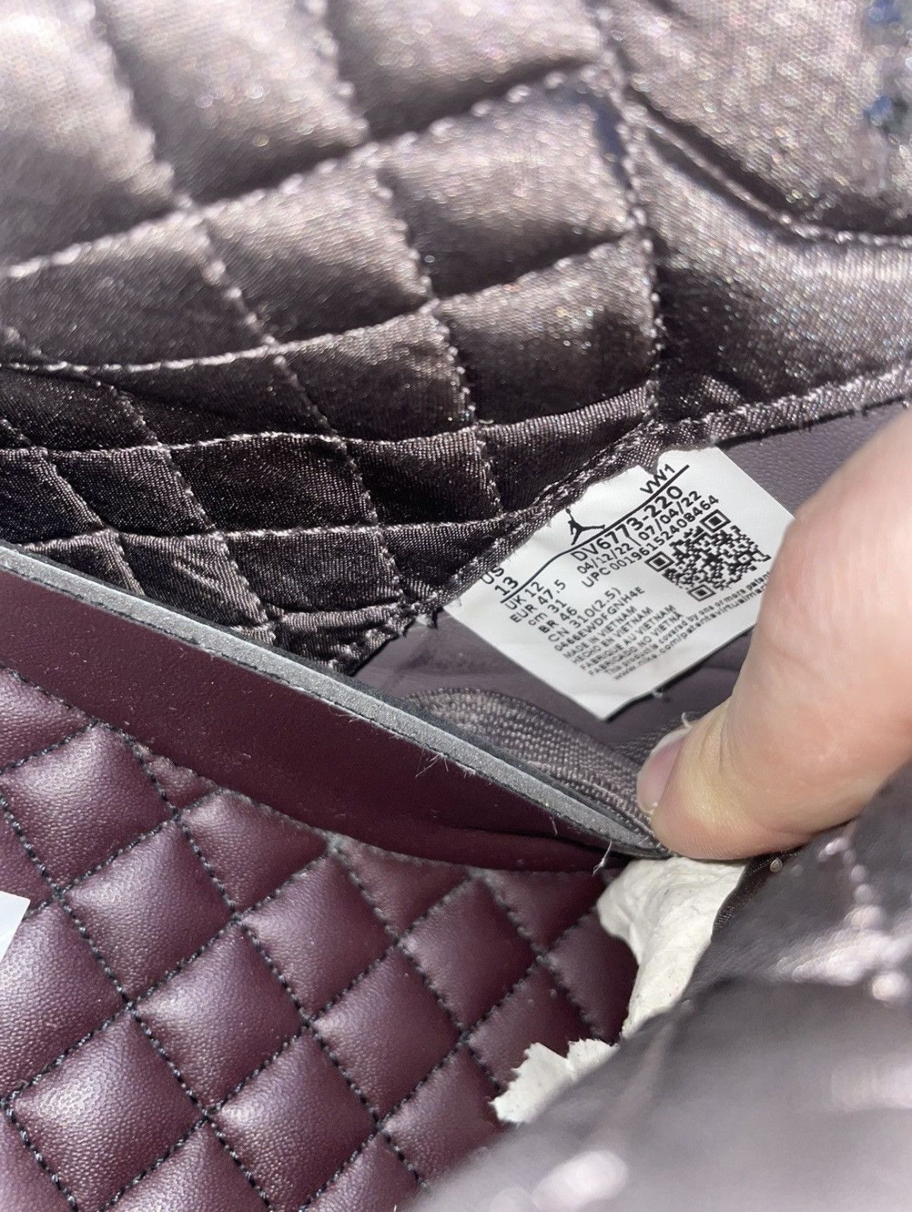 A Ma Maniere × Jordan Brand Jordan 4 Retro SP A Ma Maniére Violet Ore Size US 13 / EU 46 - 13 Thumbnail