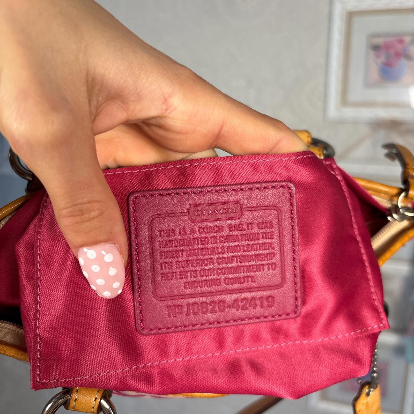 Coach vintage pink monogram coach bag purse Size ONE SIZE - 8 Thumbnail