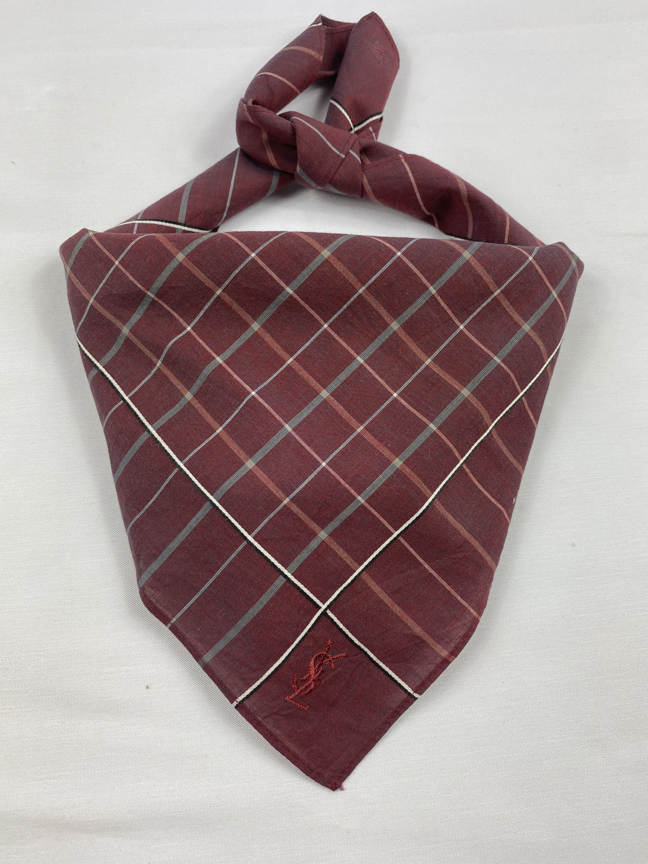 Yves Saint Laurent Yves Saint Laurent Bandana / Handkerchief / Neckerchief Size ONE SIZE - 1 Thumbnail