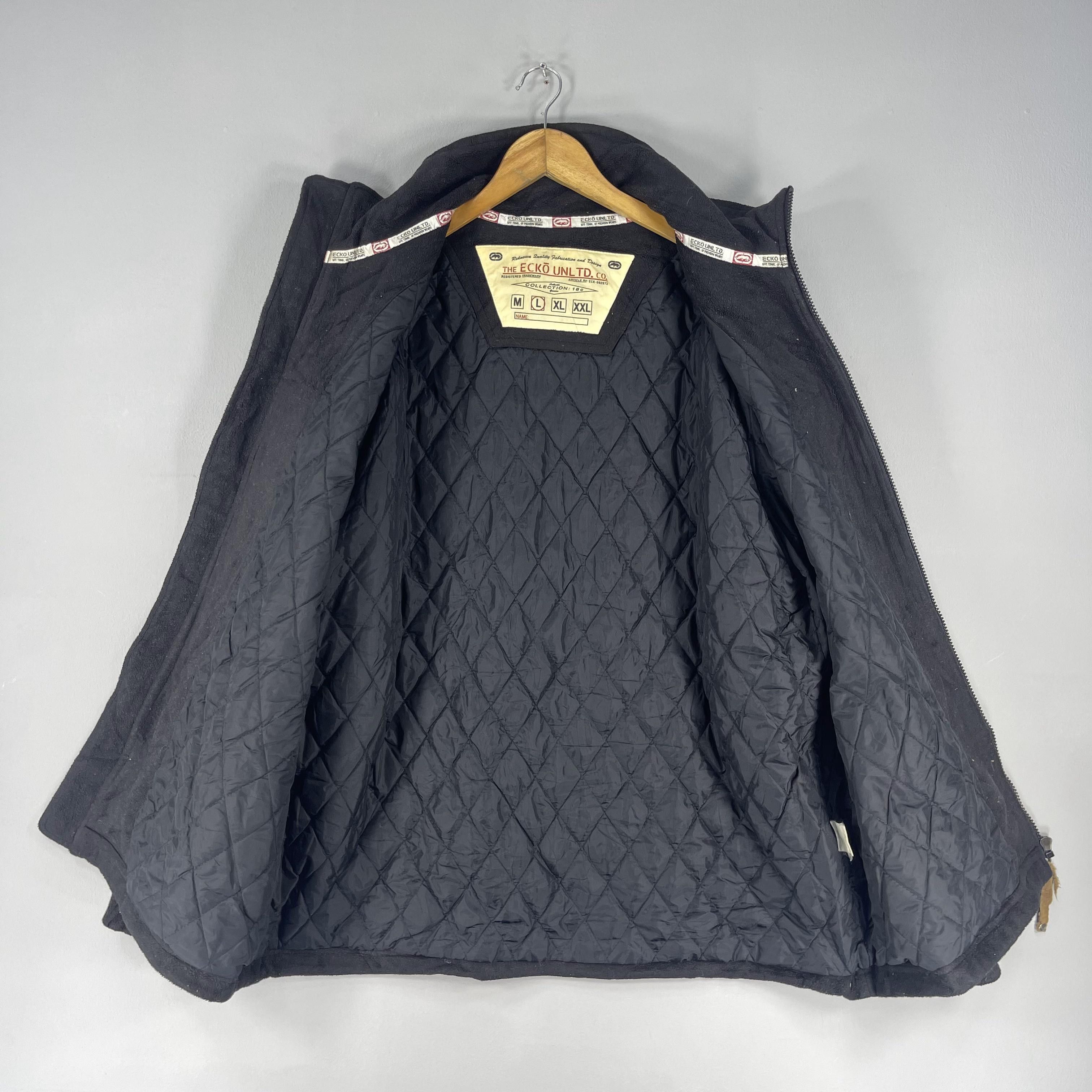 Ecko Unltd. Vintage 1990s Ecko Unltd Cold Weather Warmer Fleece Jacket Size US L / EU 52-54 / 3 - 8 Thumbnail