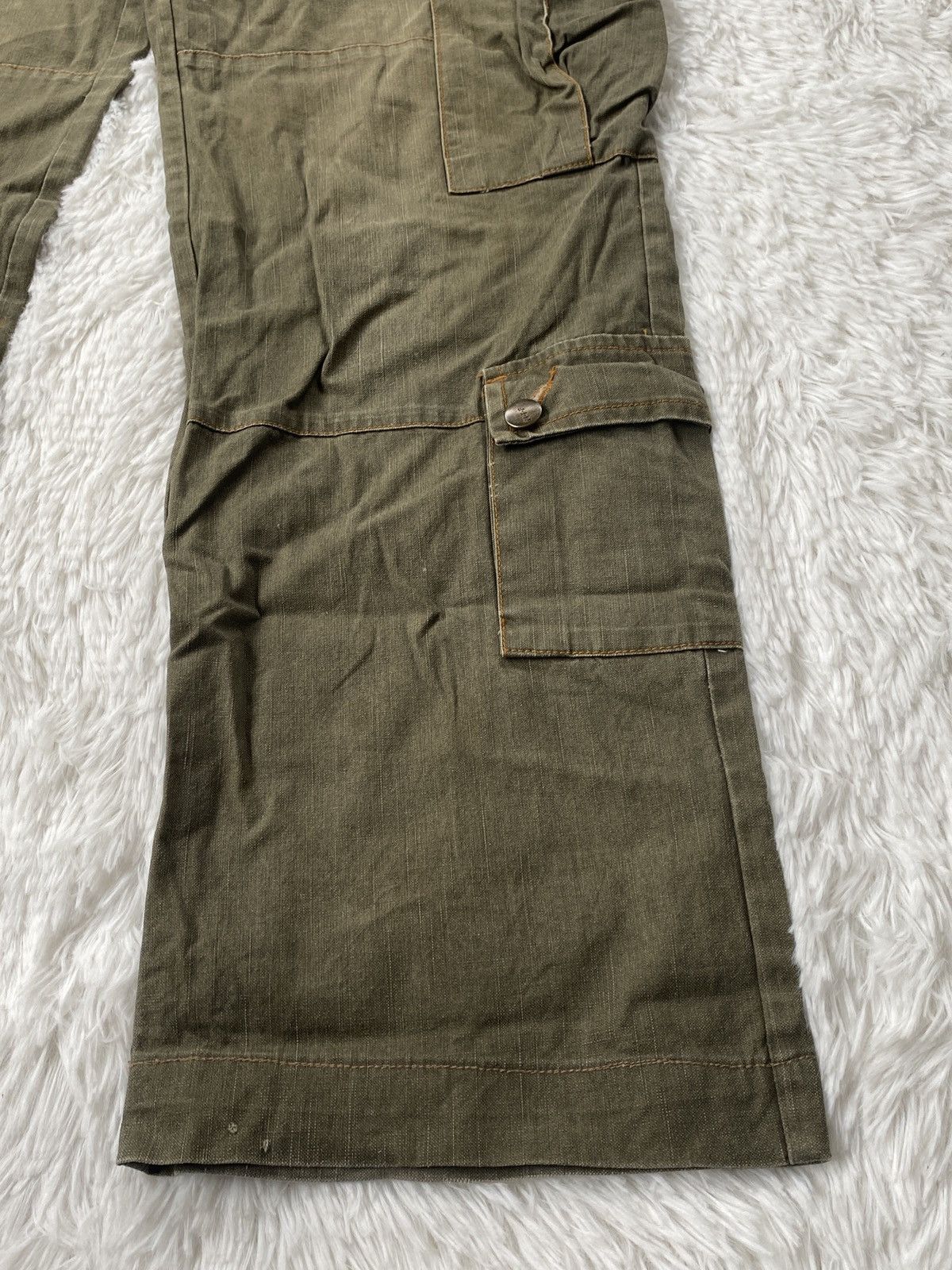 Japanese Brand 🔥Rare🔥Unexpeted Bushpant Cargo pant Multipocket Size US 28 / EU 44 - 9 Thumbnail