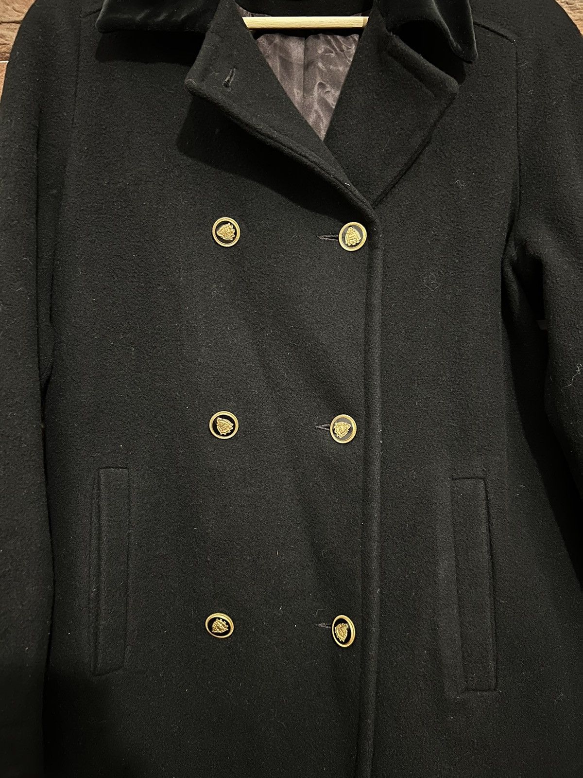 Kiko Kostadinov Vintage 90s MACKINTOSH Wool Double - Breasted Coat Jacket Size L / US 10 / IT 46 - 3 Thumbnail