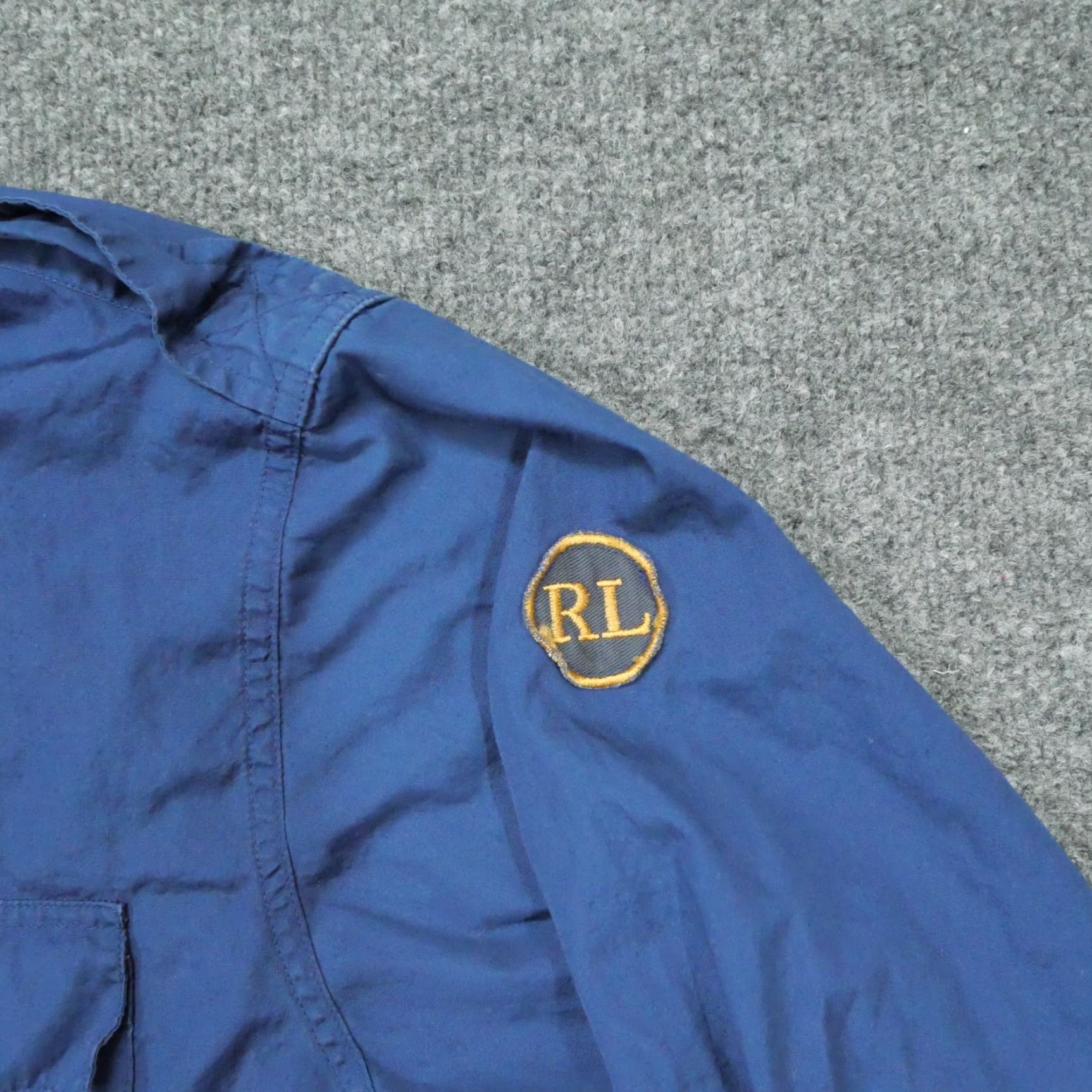 Ralph Lauren VINTAGE Ralph Lauren Country Shirt Mens Large Blue Navy Army Military Uniform Size US L / EU 52-54 / 3 - 2 Thumbnail