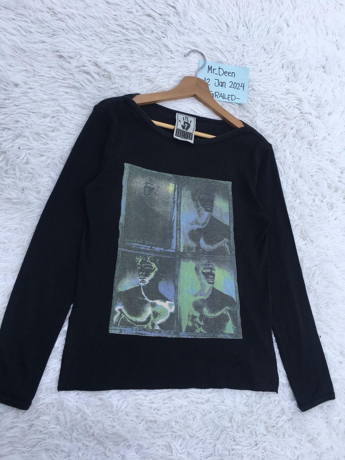 Jean Paul Gaultier Rare Vintage Jean Paul Gaultier Longsleeve Tshirt Size US S / EU 44-46 / 1 - 5 Thumbnail