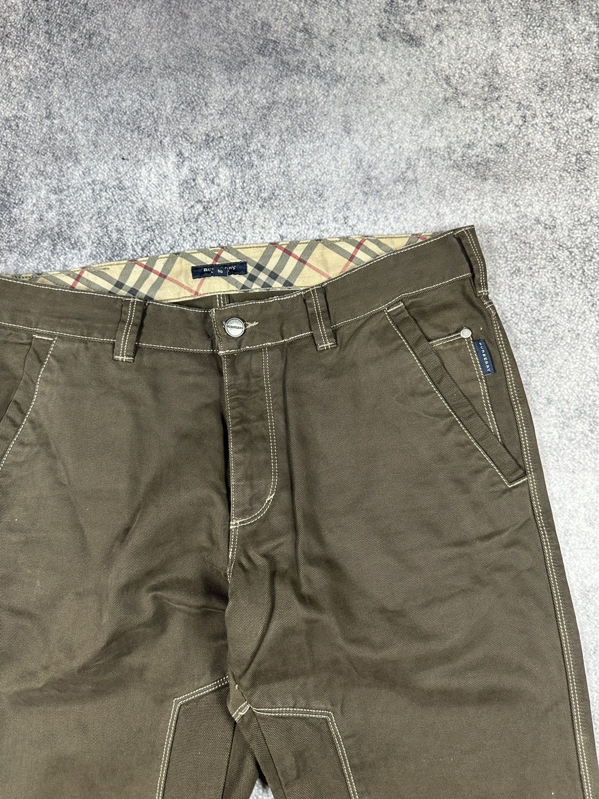 Burberry Vintage Burberry Luxury Pants Streetwear Rare L Casual Size US 34 / EU 50 - 2 Thumbnail