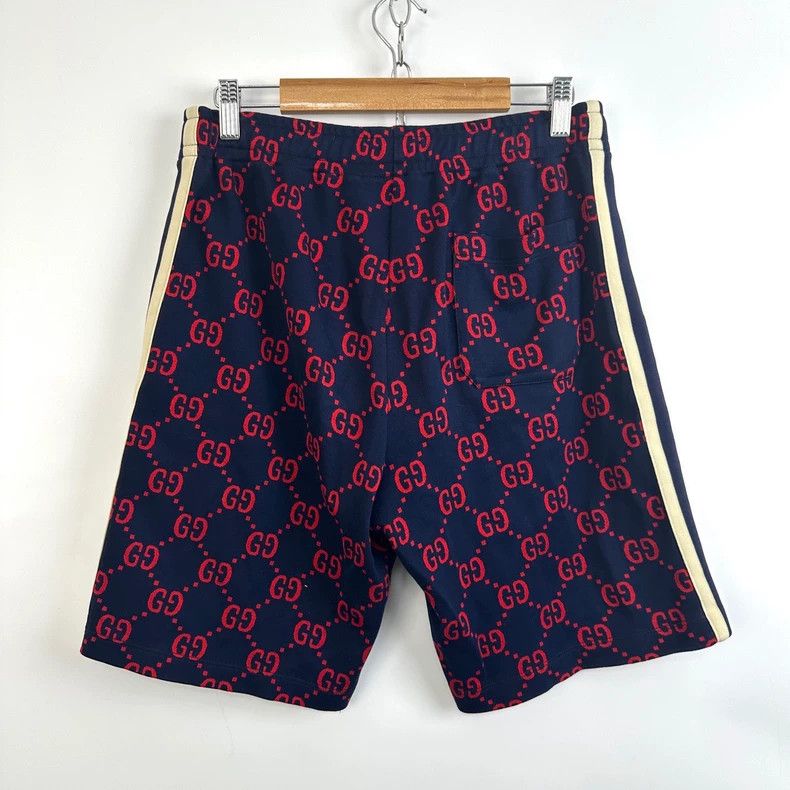 Gucci Gucci SizeS Full print double G sports shorts Size US 29 - 2 Thumbnail