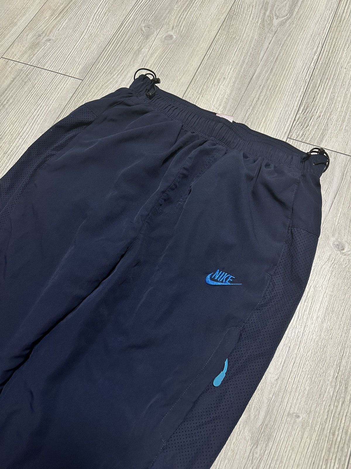 Vintage Vintage Y2K Nike Nylon Drill Track Pants Size US 32 / EU 48 - 4 Thumbnail