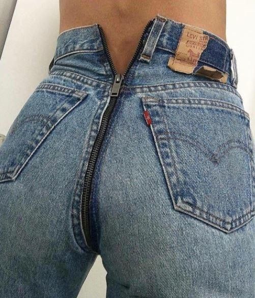 *rare* Vetements x Levi's Zipped Crotch Denim Pants
