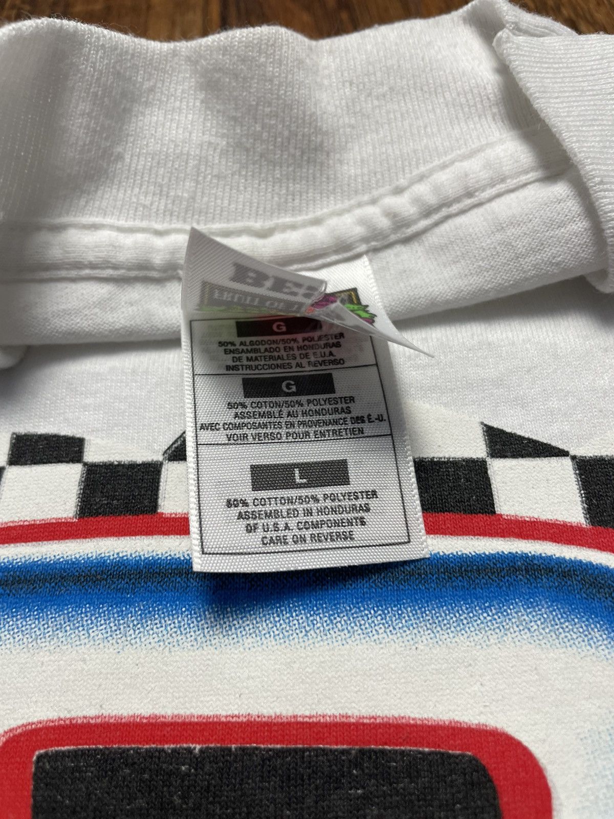 NASCAR Vintage Racing Shirt White M Dale Jeff Gordon 1997 Nascar Size US M / EU 48-50 / 2 - 9 Thumbnail