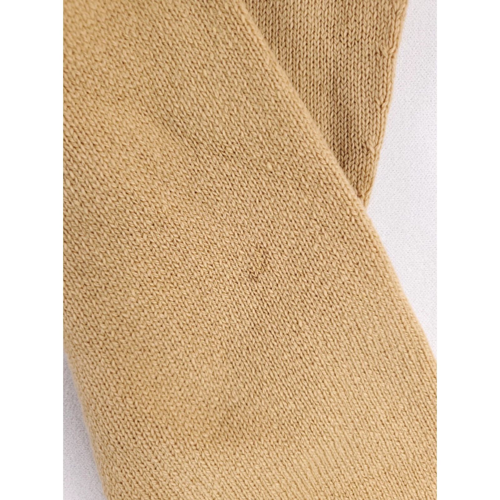 Vintage VINTAGE 60s 70s 100% Cashmere Tan Khaki Sweater Long Sleeve Mens M Pullover Shirt/Cardigan Size US M / EU 48-50 / 2 - 3 Thumbnail